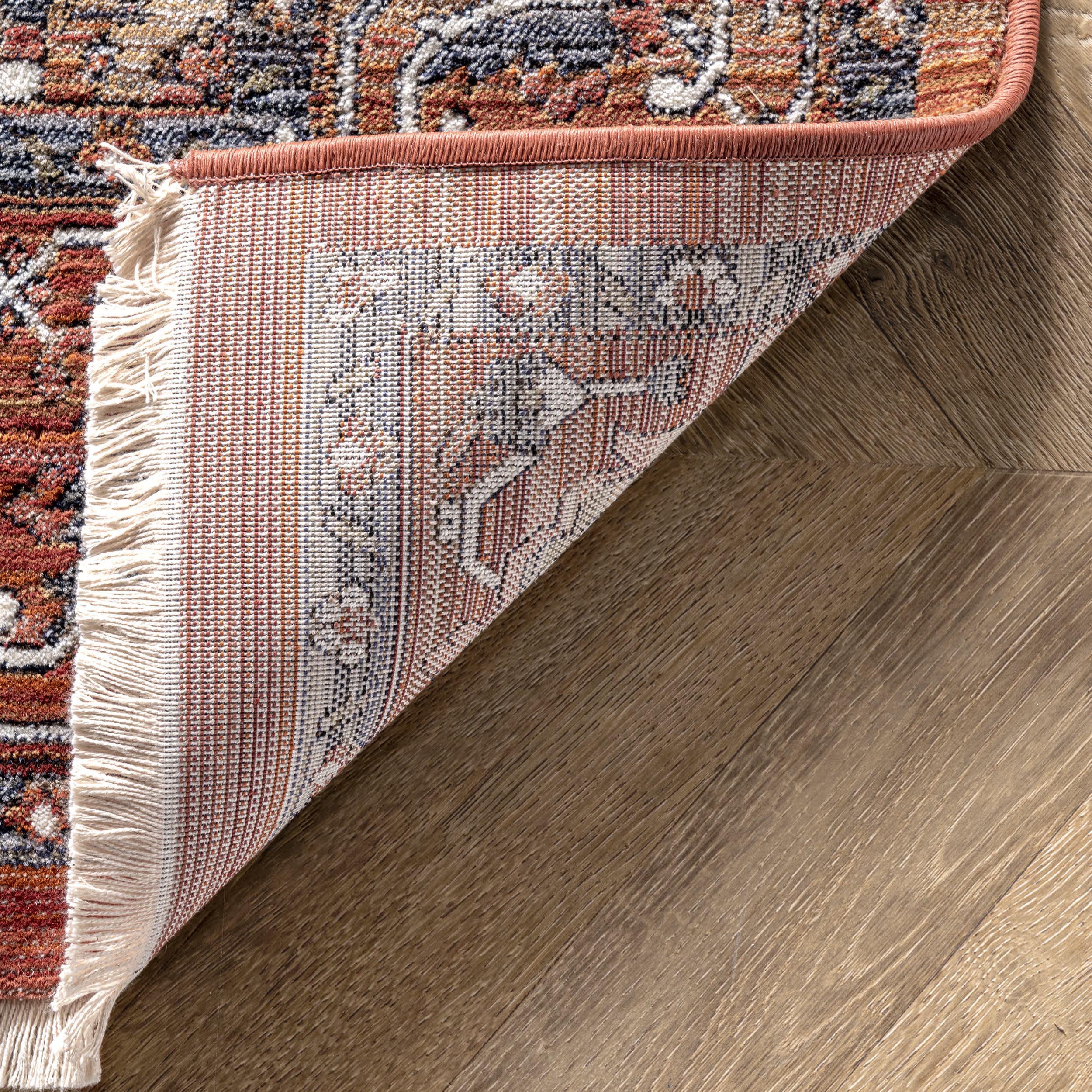 Oliveira Floral Medallion Fringe - Image 7