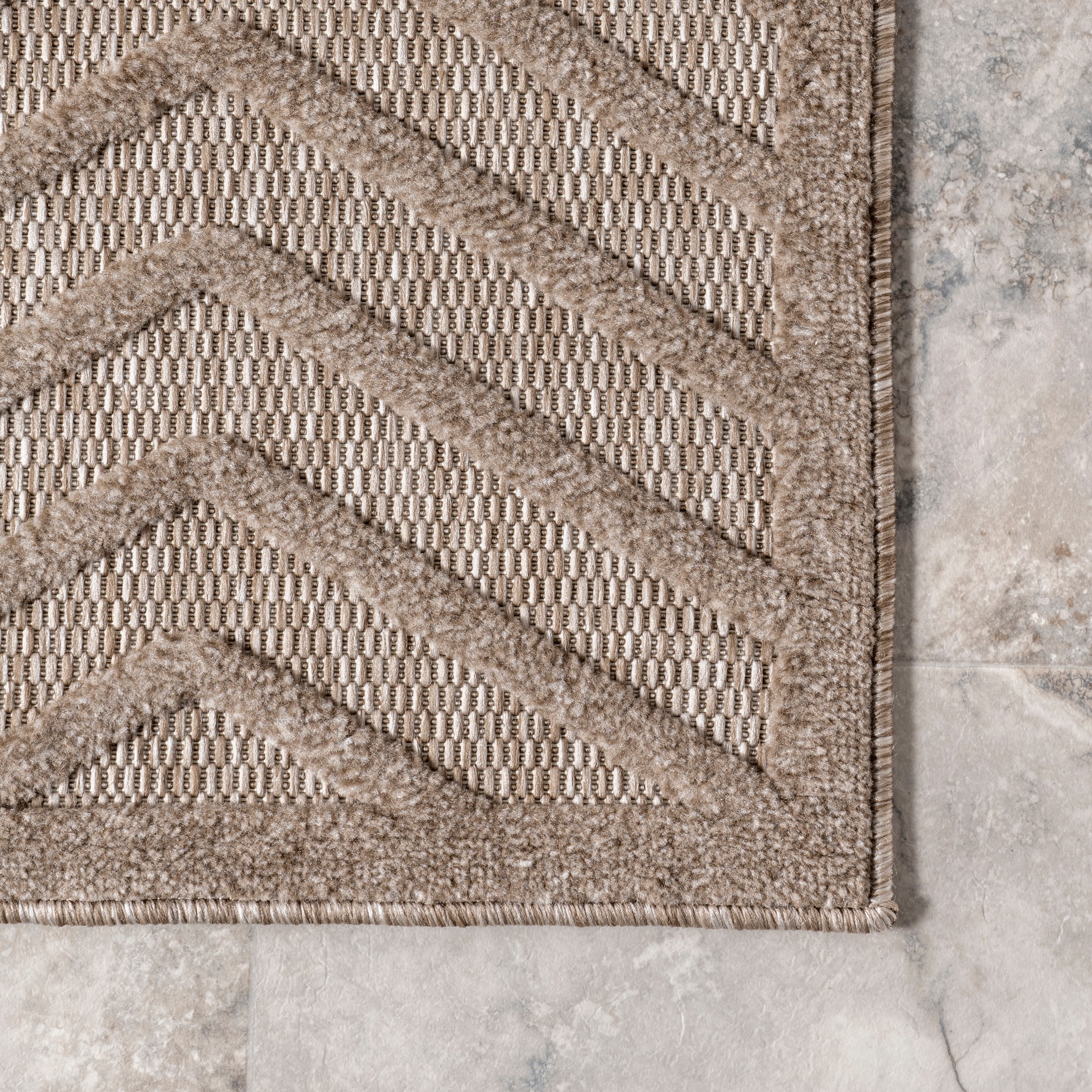 Peri Geometric Tetris Indoor/Outdoor Area Rug - Image 5
