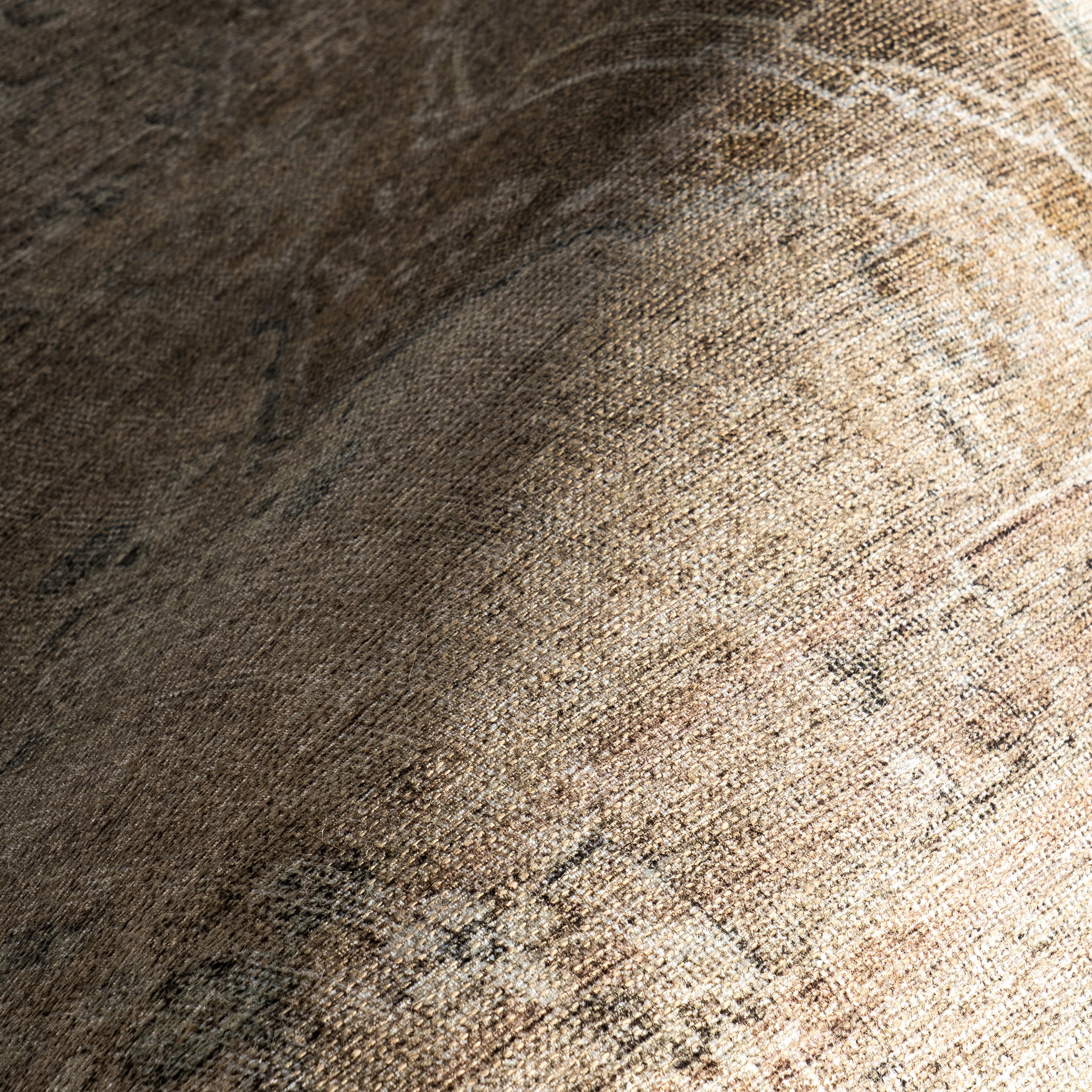 Hillstone Collection Ahmeira Traditional Vintage Medallion Area Rug - Image 5