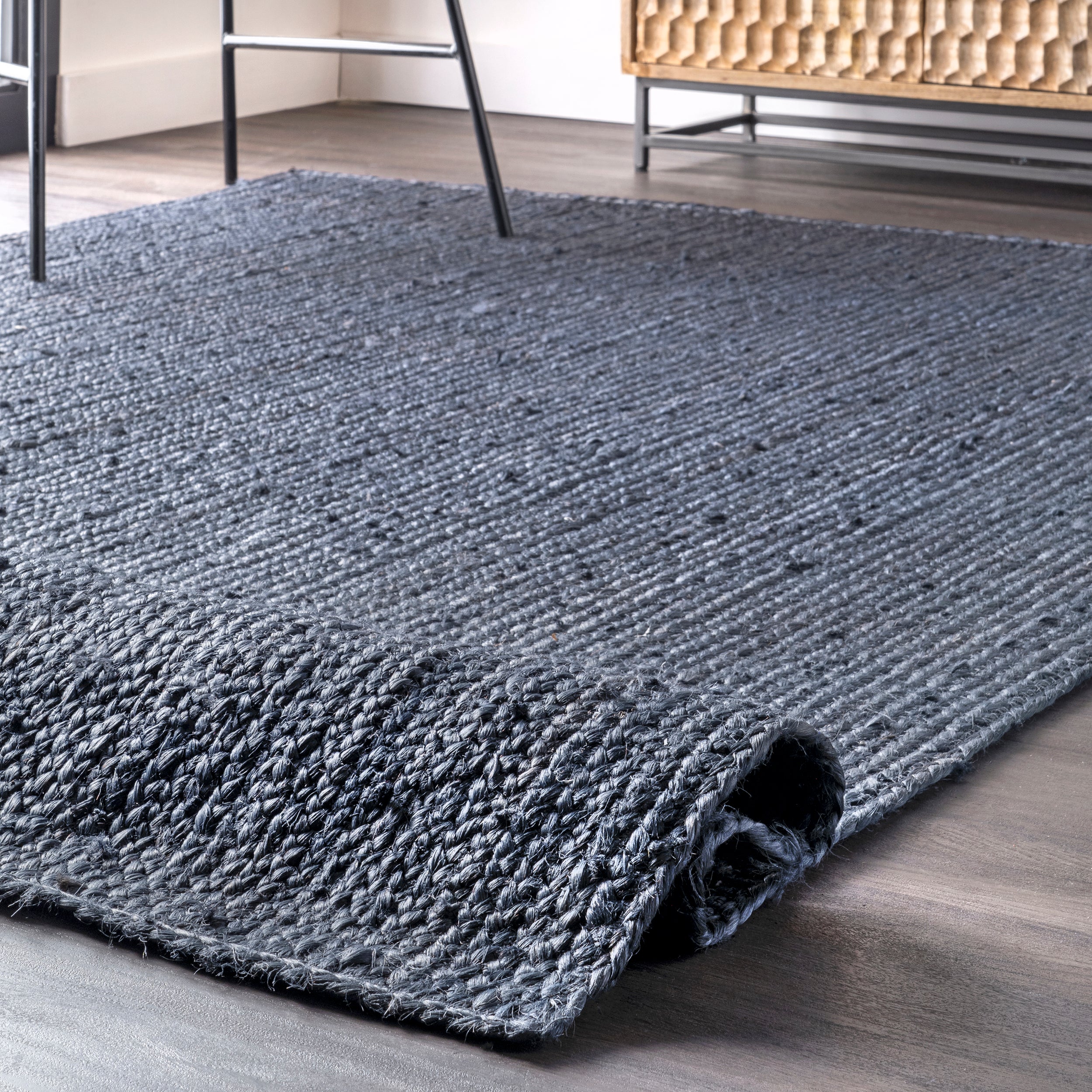 Rigo Hand Woven Farmhouse Jute Area Rug - Image 16