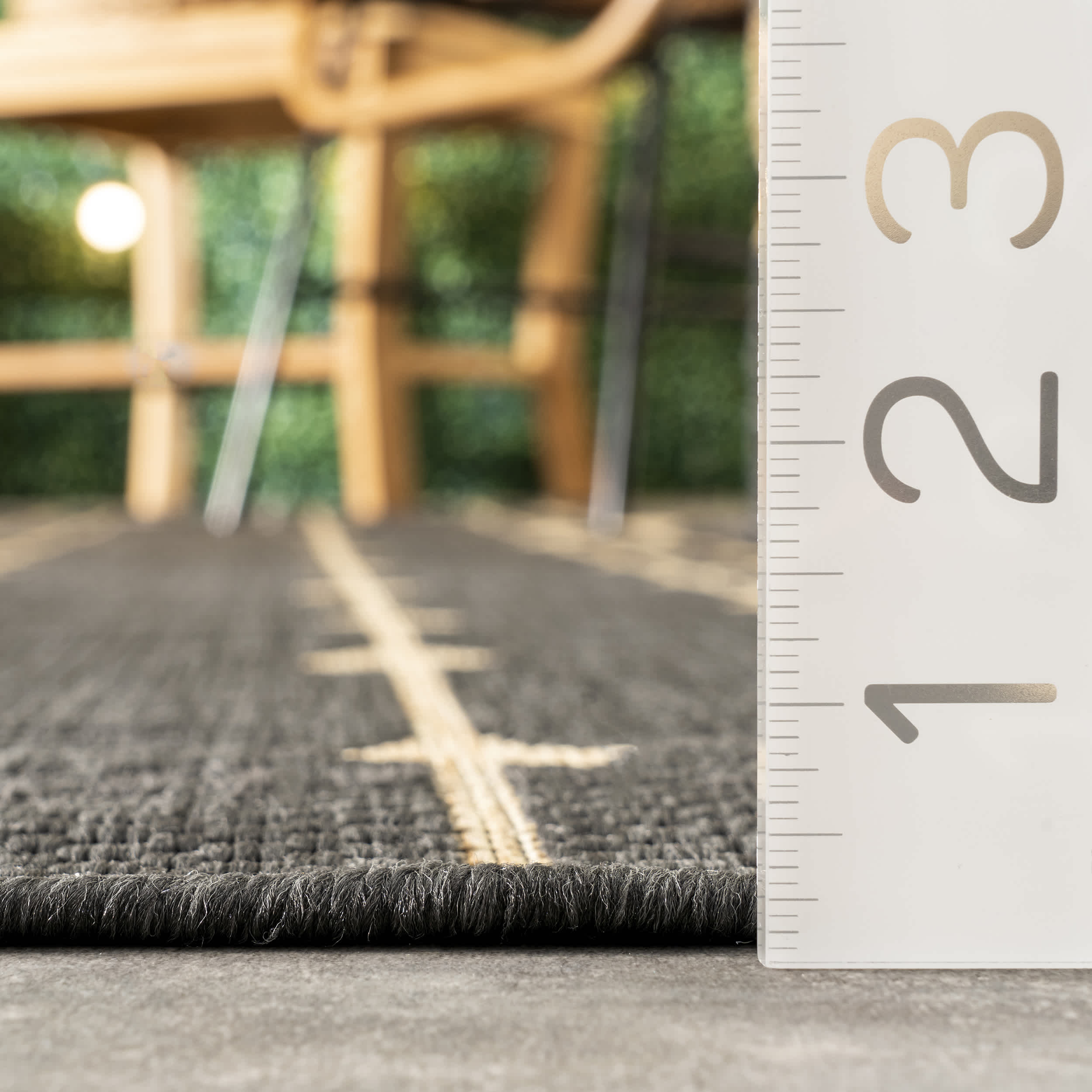 Kiernan Vertical Teardrop Stripe Indoor/Outdoor Area Rug - Image 6