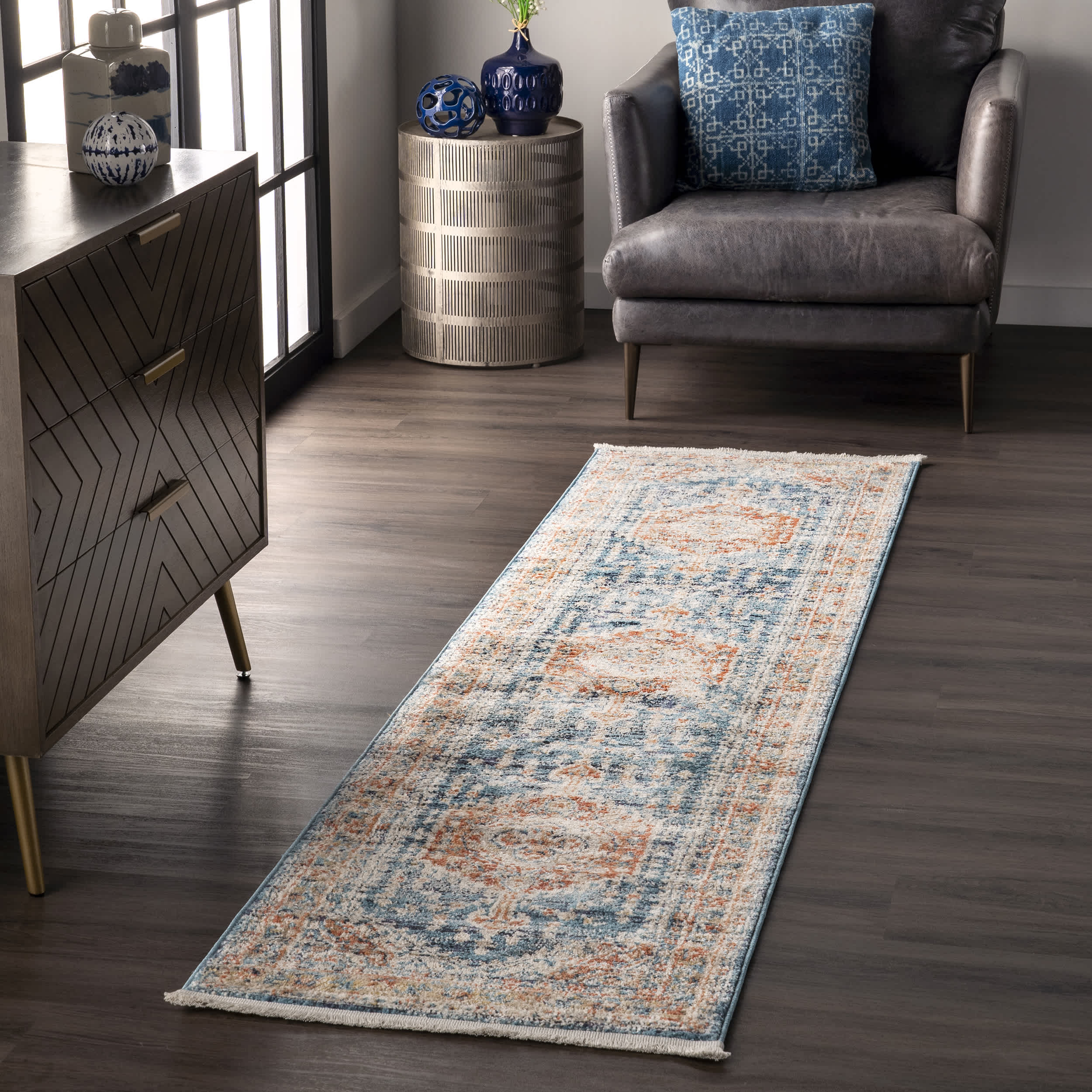 Harley Barbed Mast Medallion Area Rug - Image 10