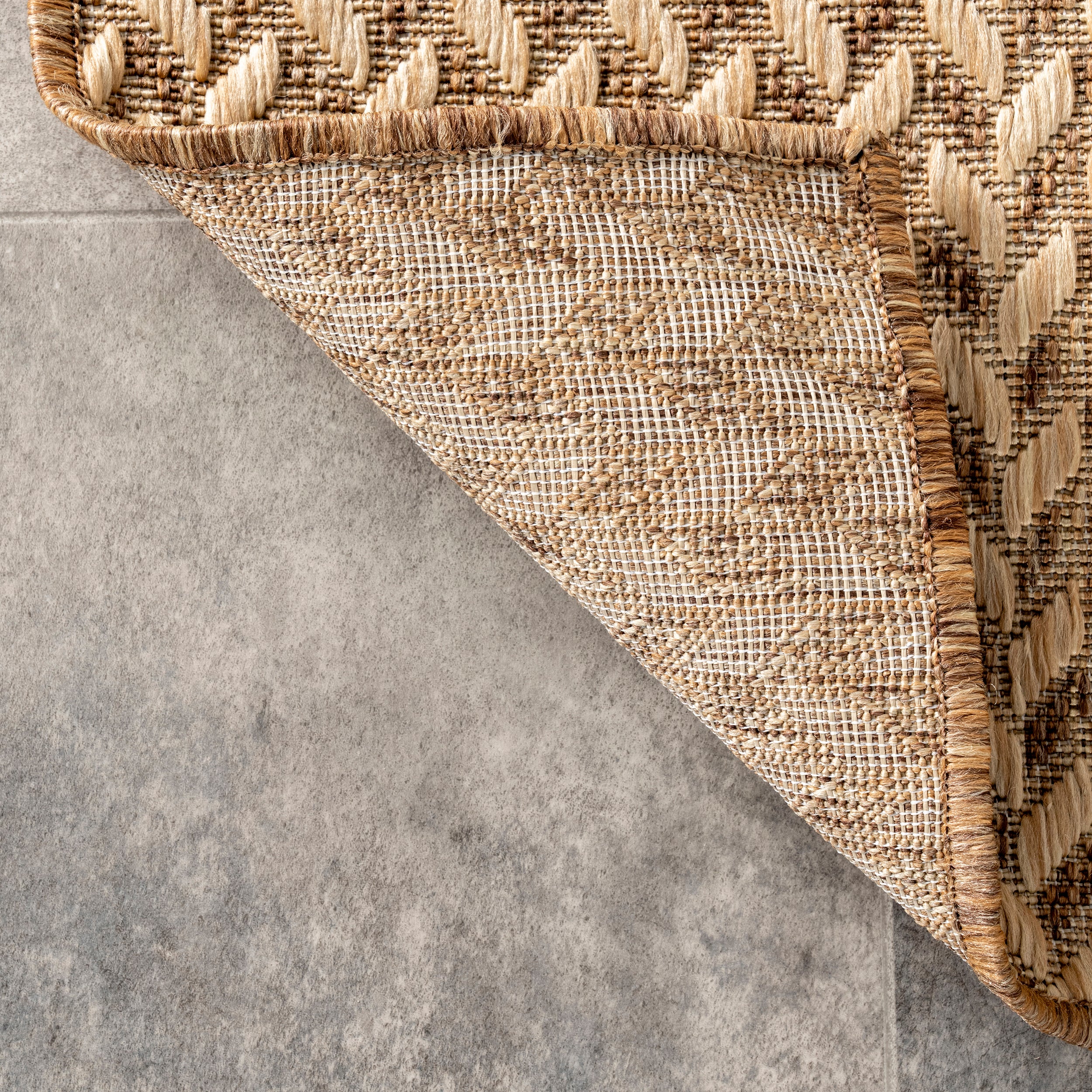 Camryn Herringbone Indoor/Outdoor Area Rug - Image 7
