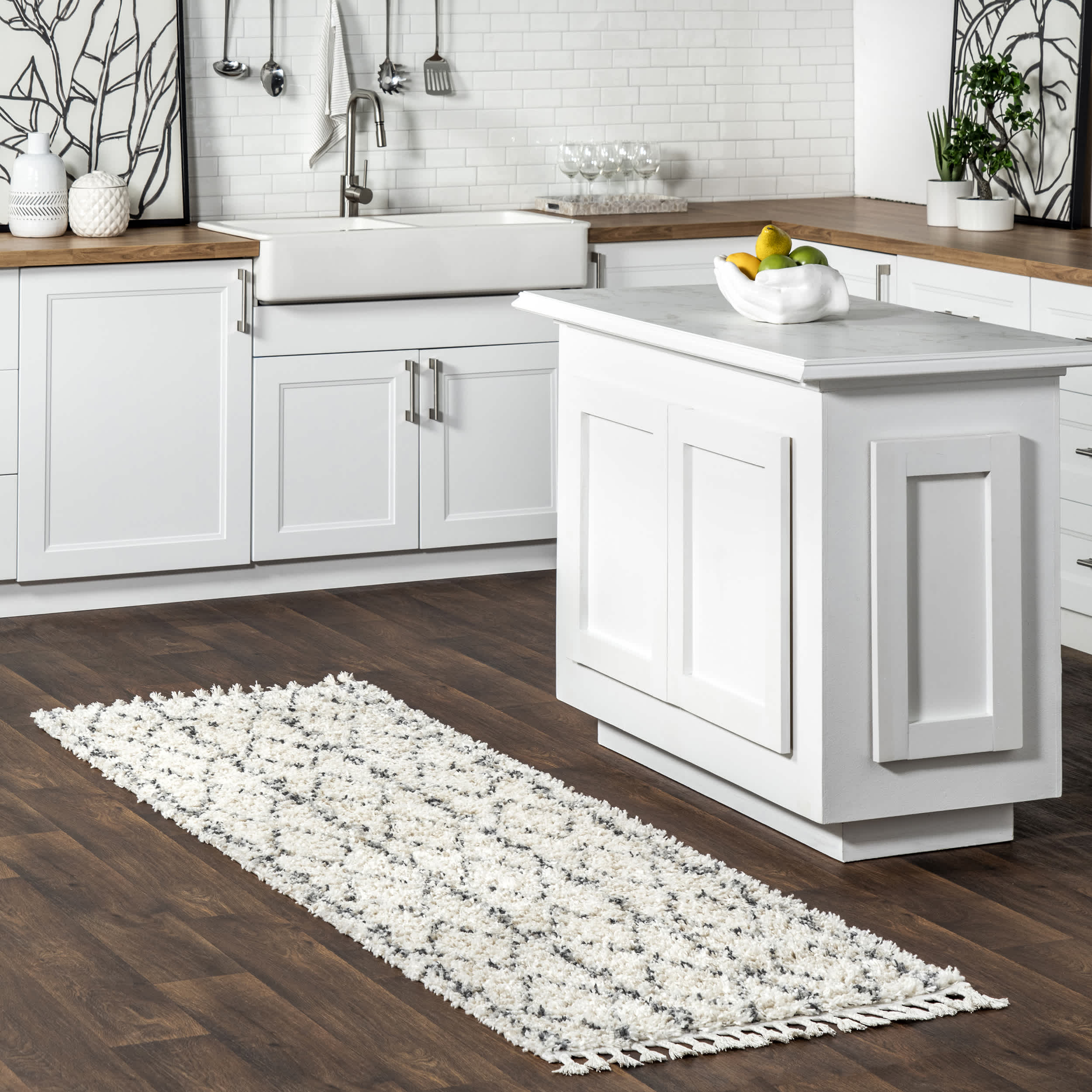 Selah Geometric Shag Area Rug - Image 20
