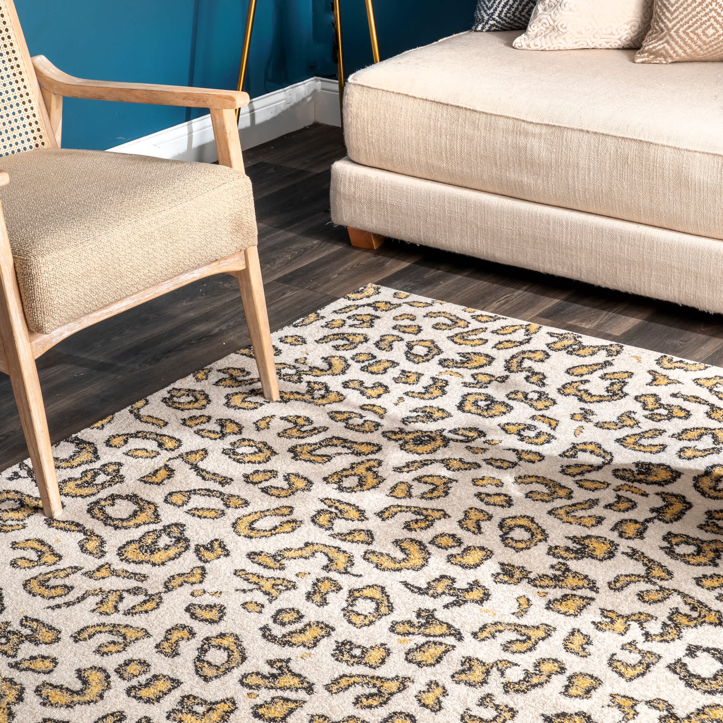 Leopard Print Area Rug - Image 20