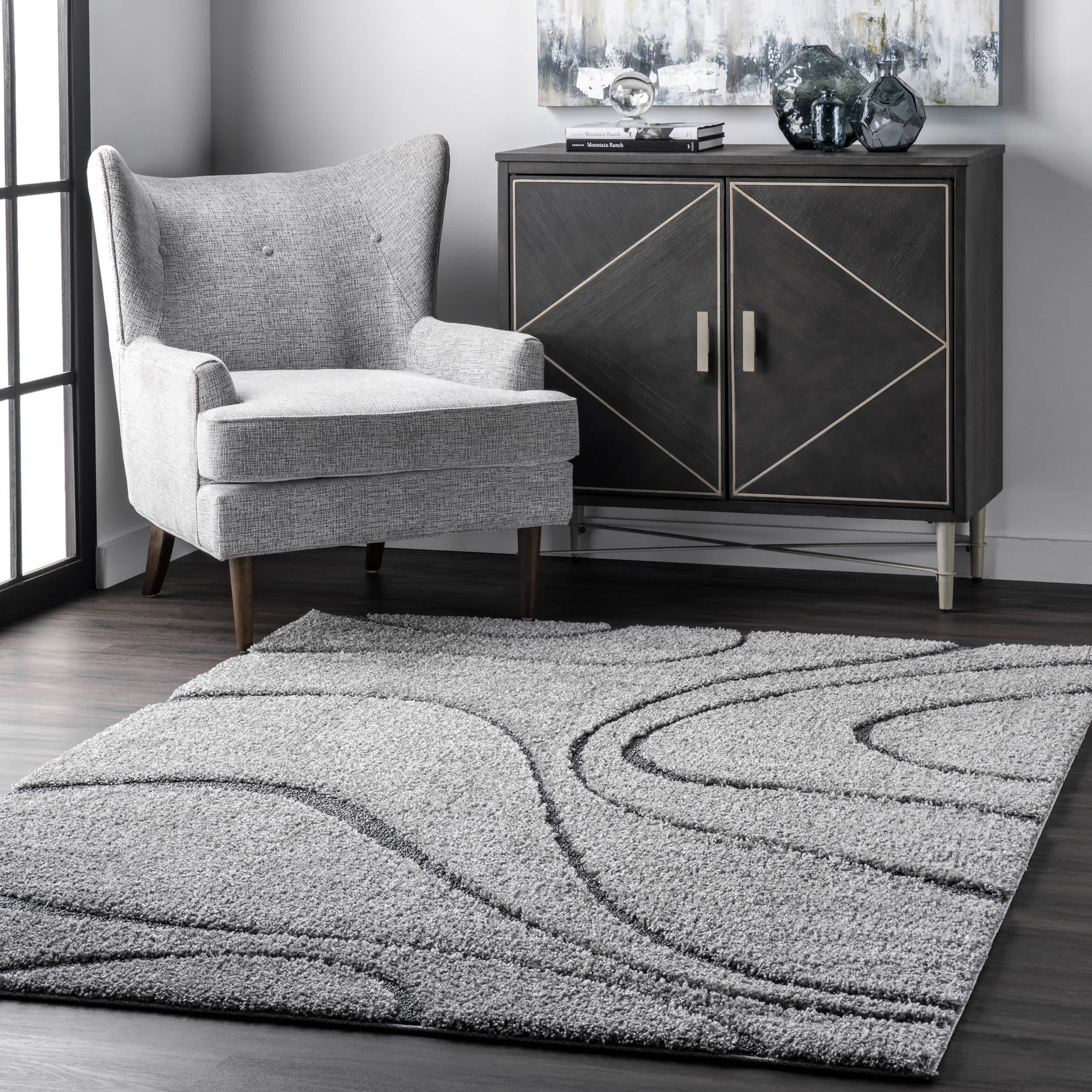 Keyhole Trellis Area Rug - Image 6