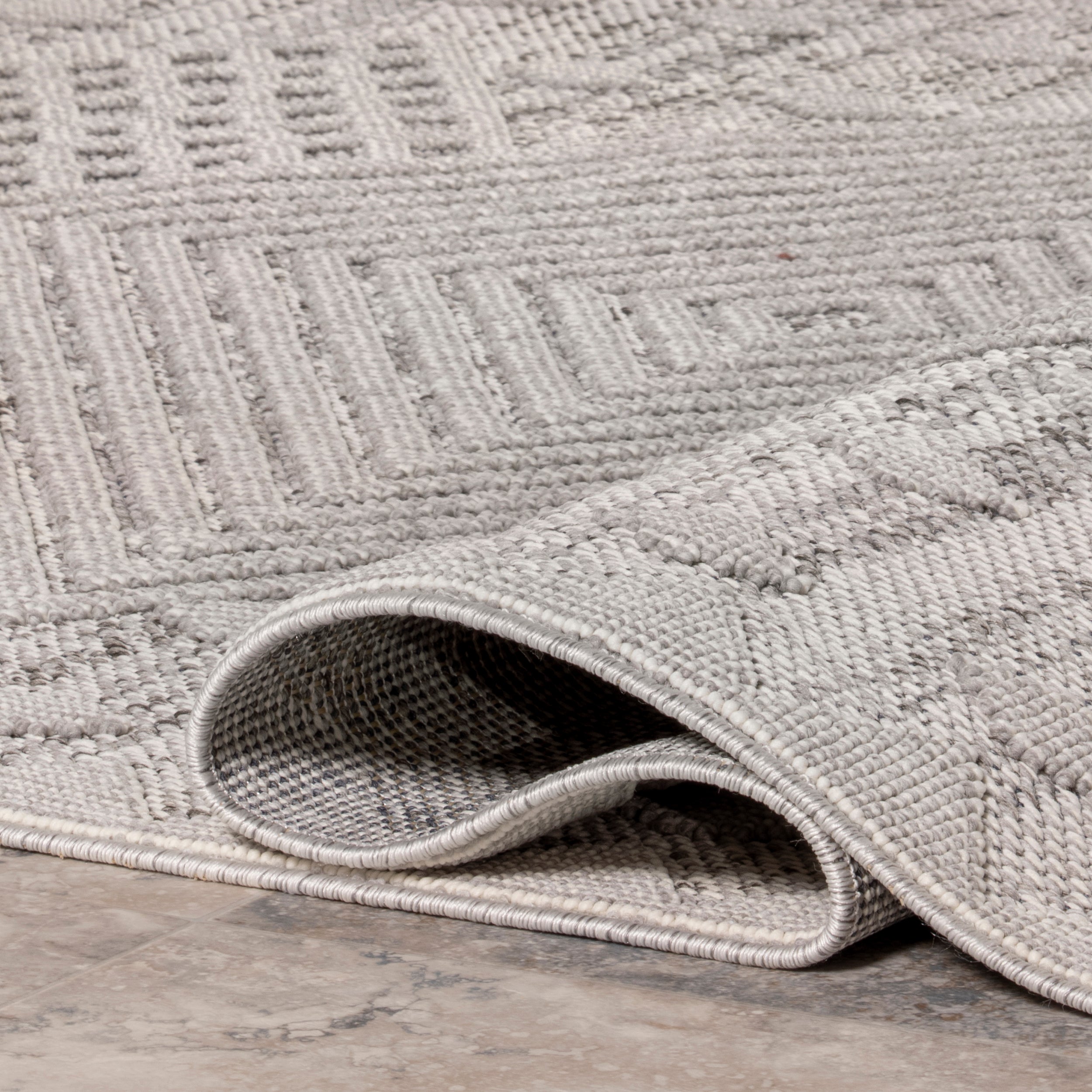 Mindi Bold Geometric Indoor/Outdoor Area Rug - Image 4