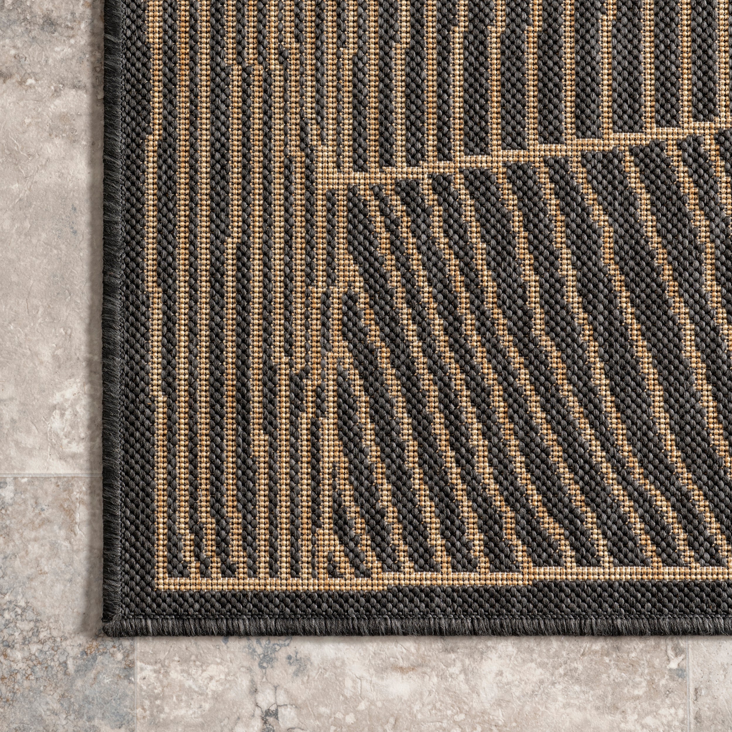 Myrna Geometric Indoor/Outdoor Area Rug - Image 5