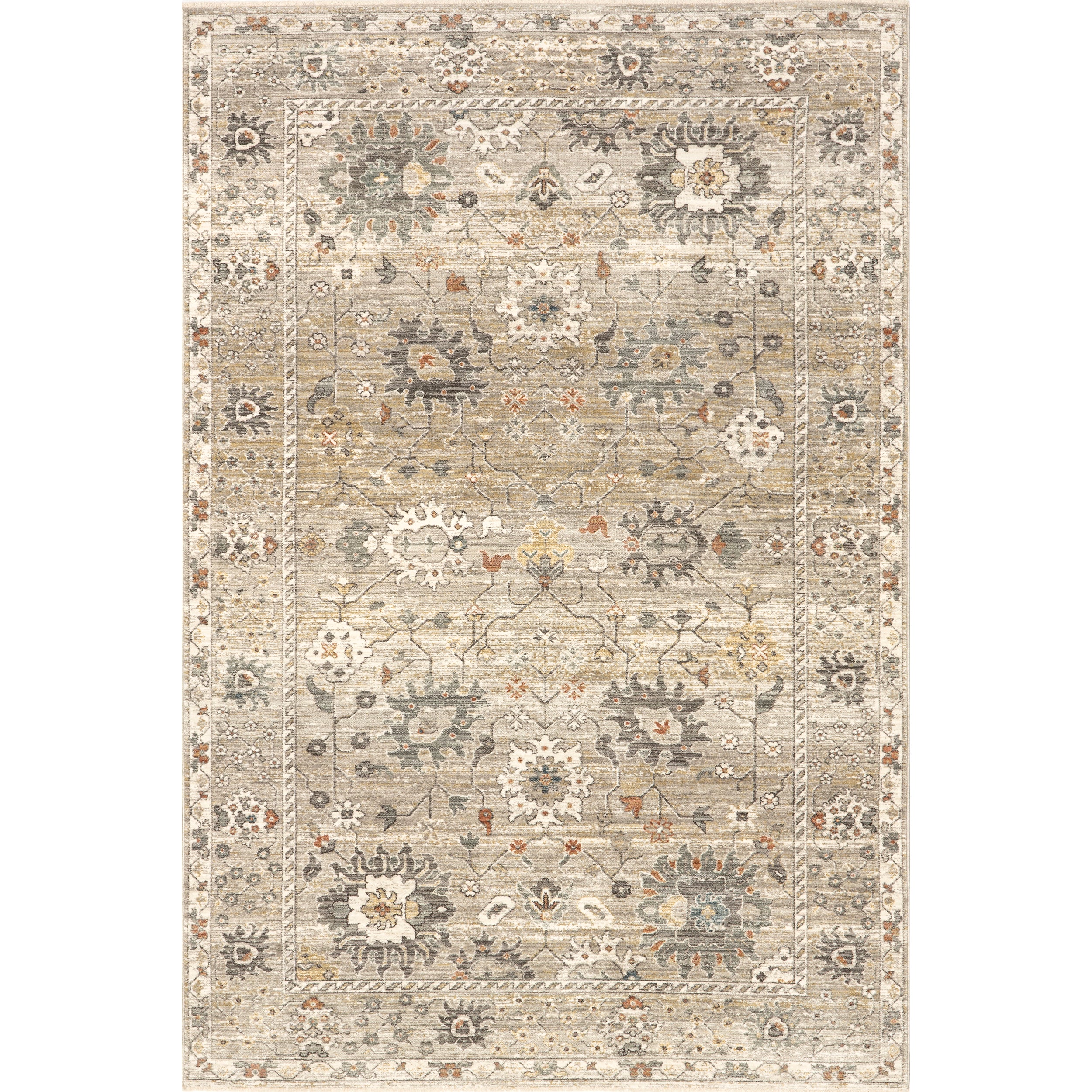 Chava Vintage Floral Area Rug