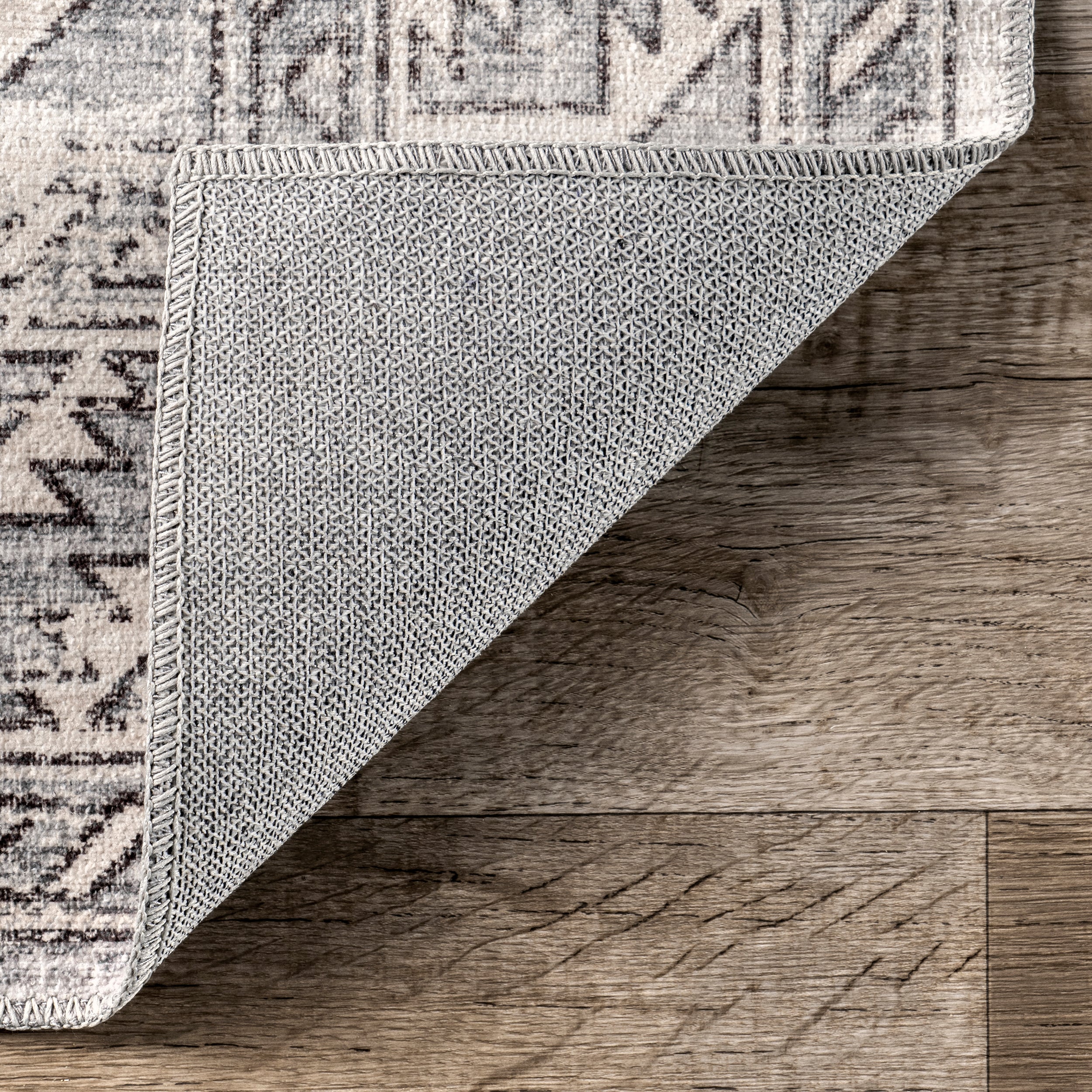 Bowie Machine Washable Tribal Pattern Area Rug - Image 20