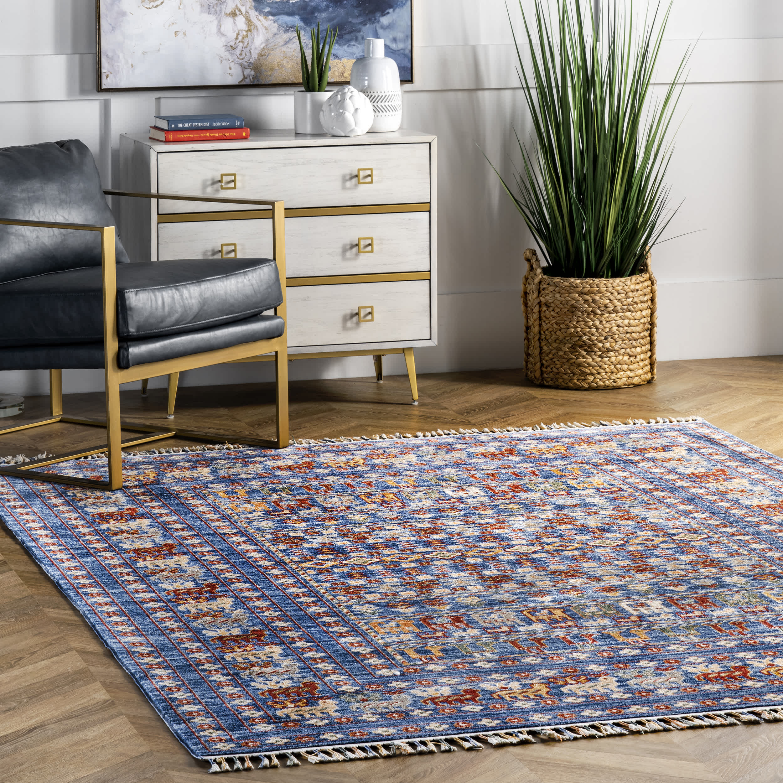 Everly Oriental Area Rug - Image 2