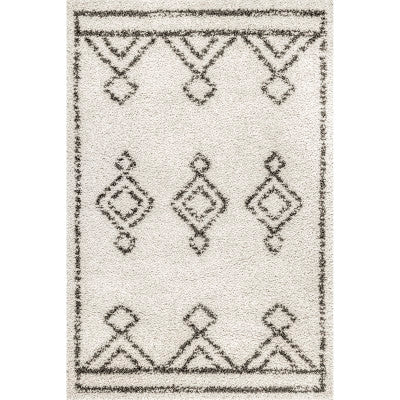 Mira Diamond Drop Moroccan Area Rug