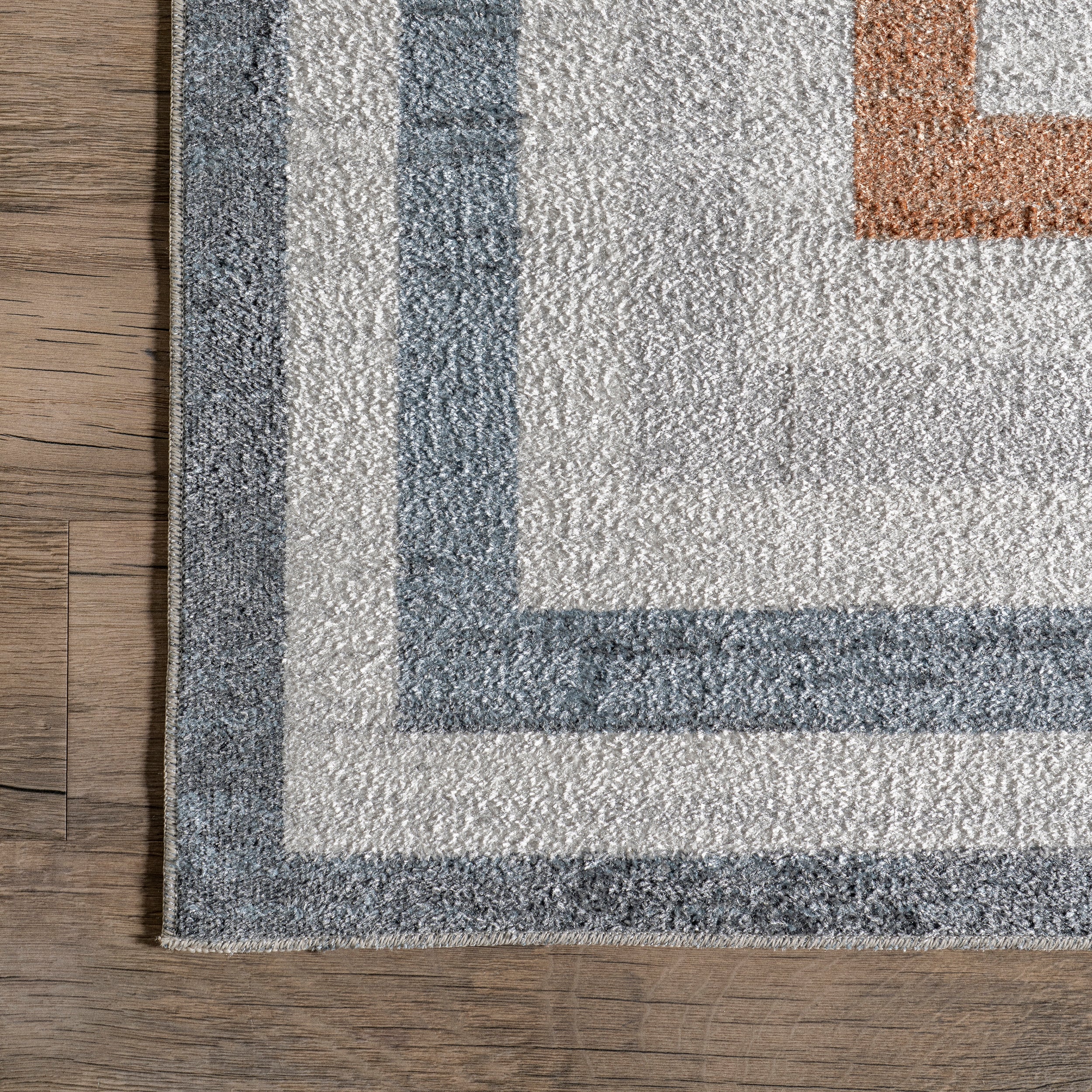 Aliénor Striped Machine Washable Area Rug - Image 5