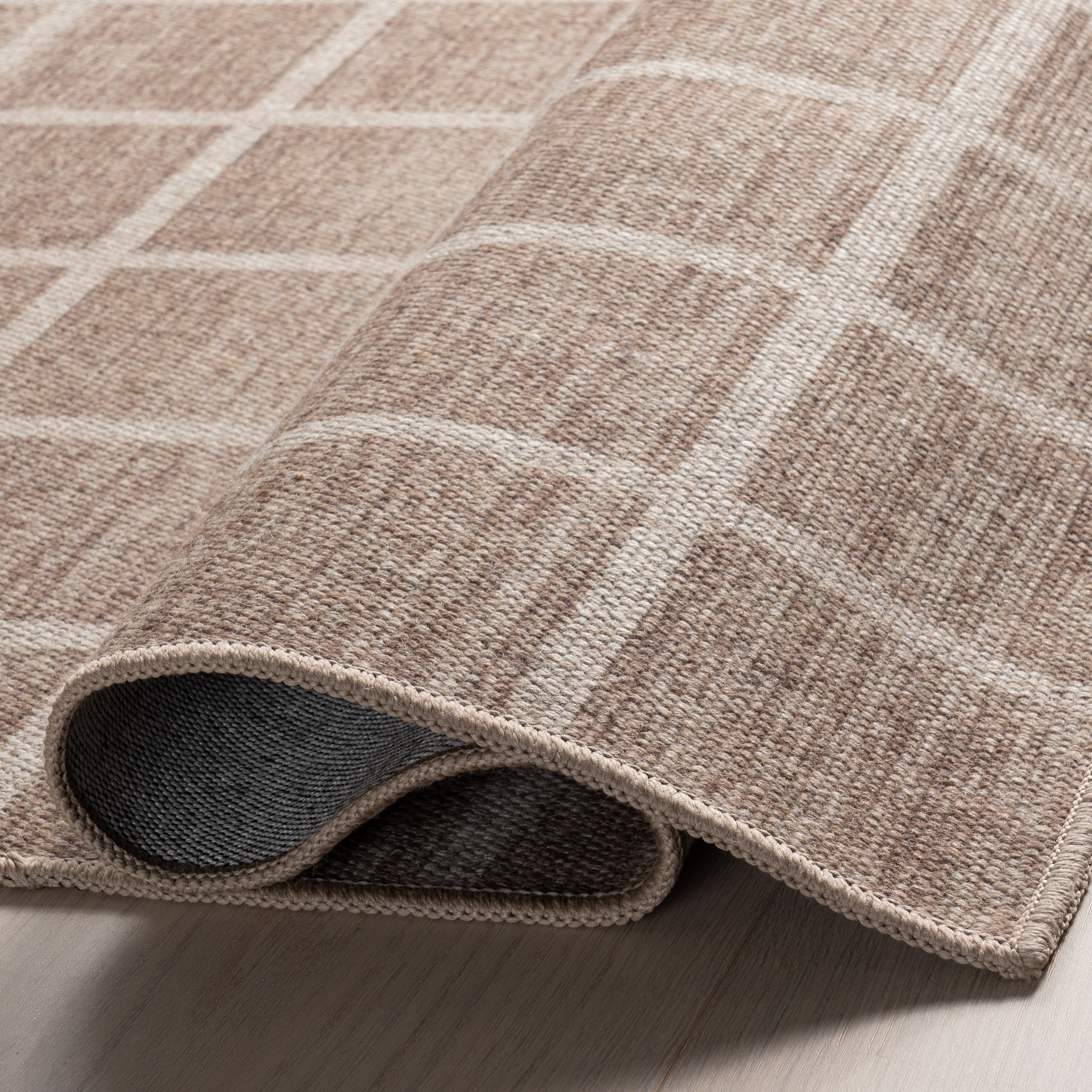 Daena Checkered Machine Washable Area Rug - Image 4