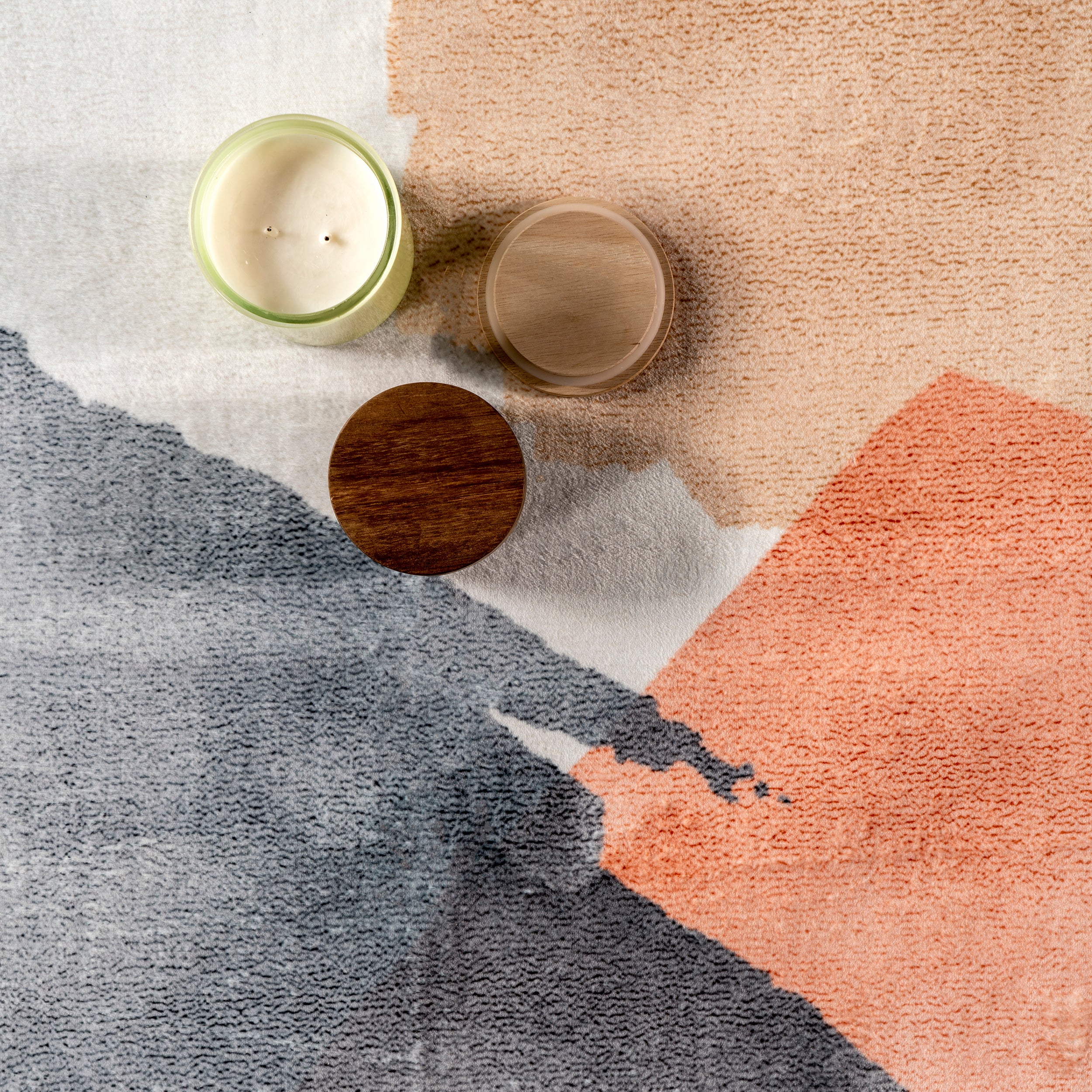 Sheree Abstract Watercolor Machine Washable Area Rug - Image 6