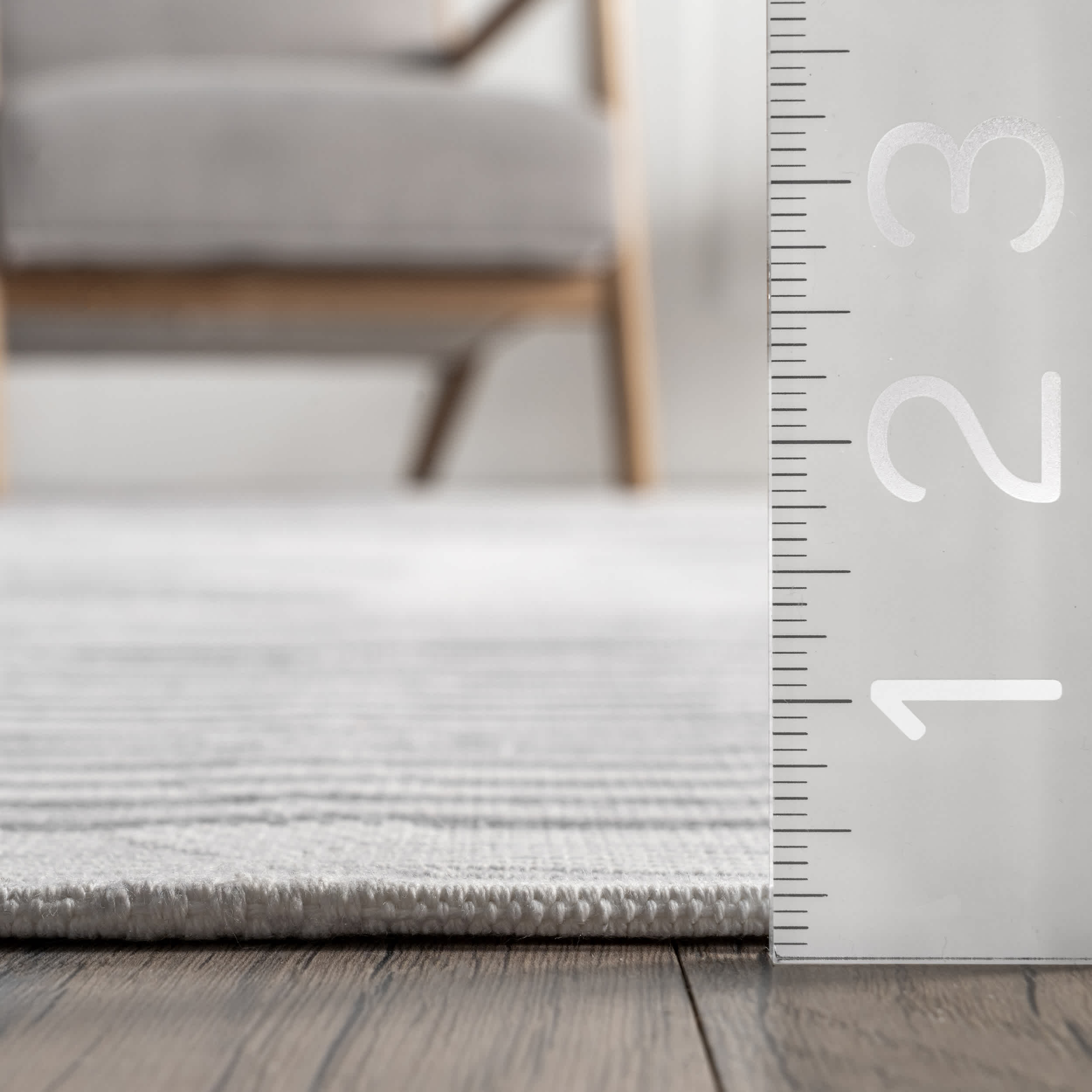 Modern Geometric Washable Area Rug - Image 3