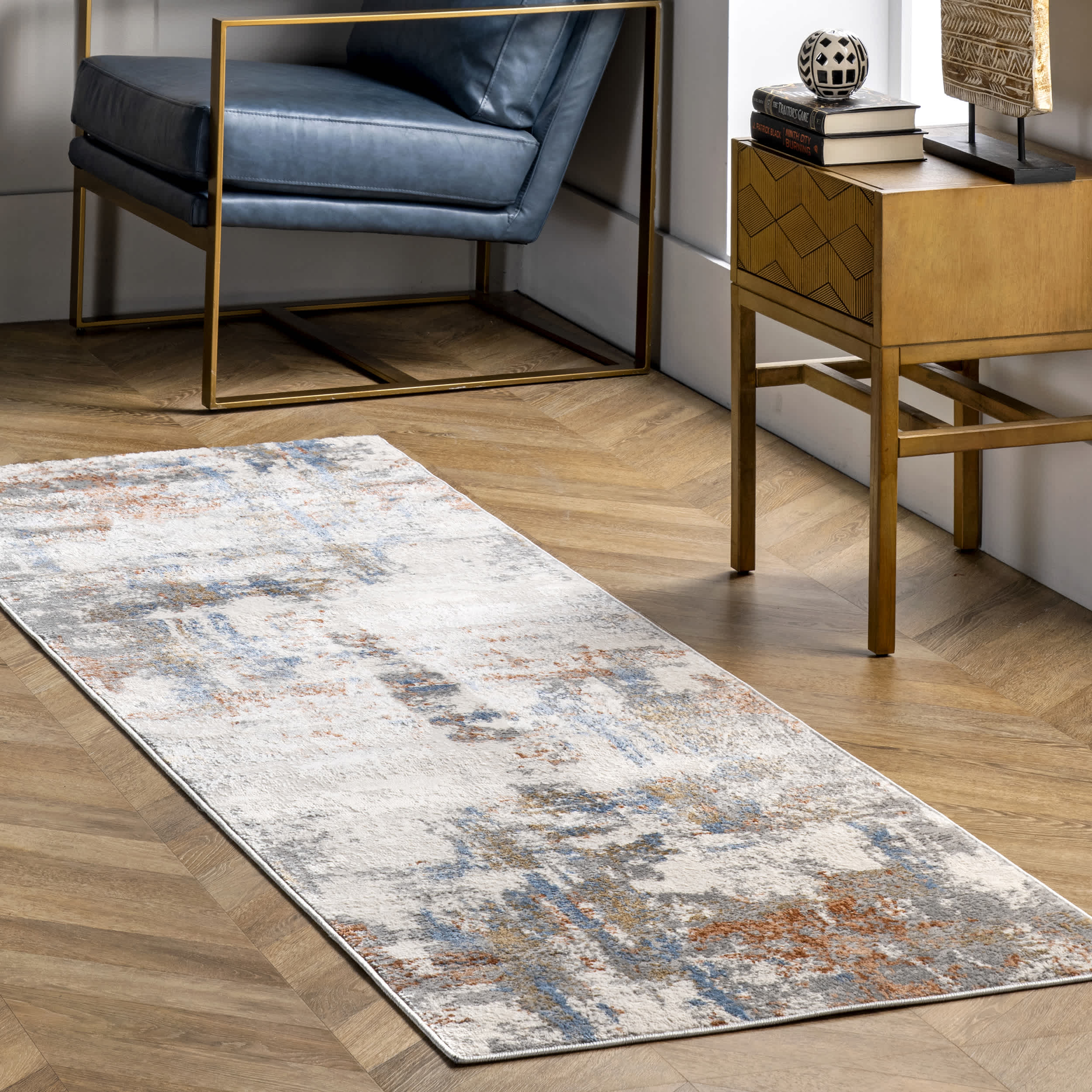 Cleo Modern Abstract Area Rug - Image 10