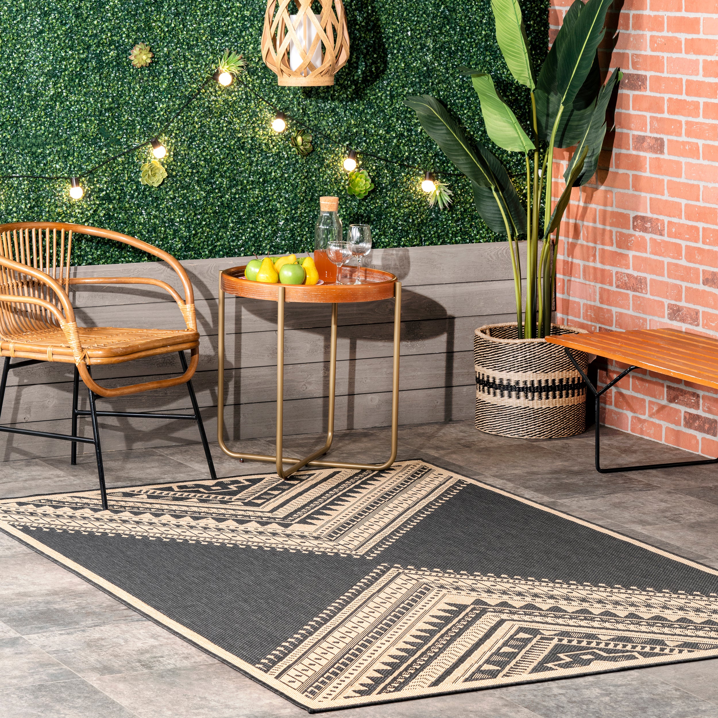 Landry Aztec Indoor/Outdoor Area Rug - Image 13