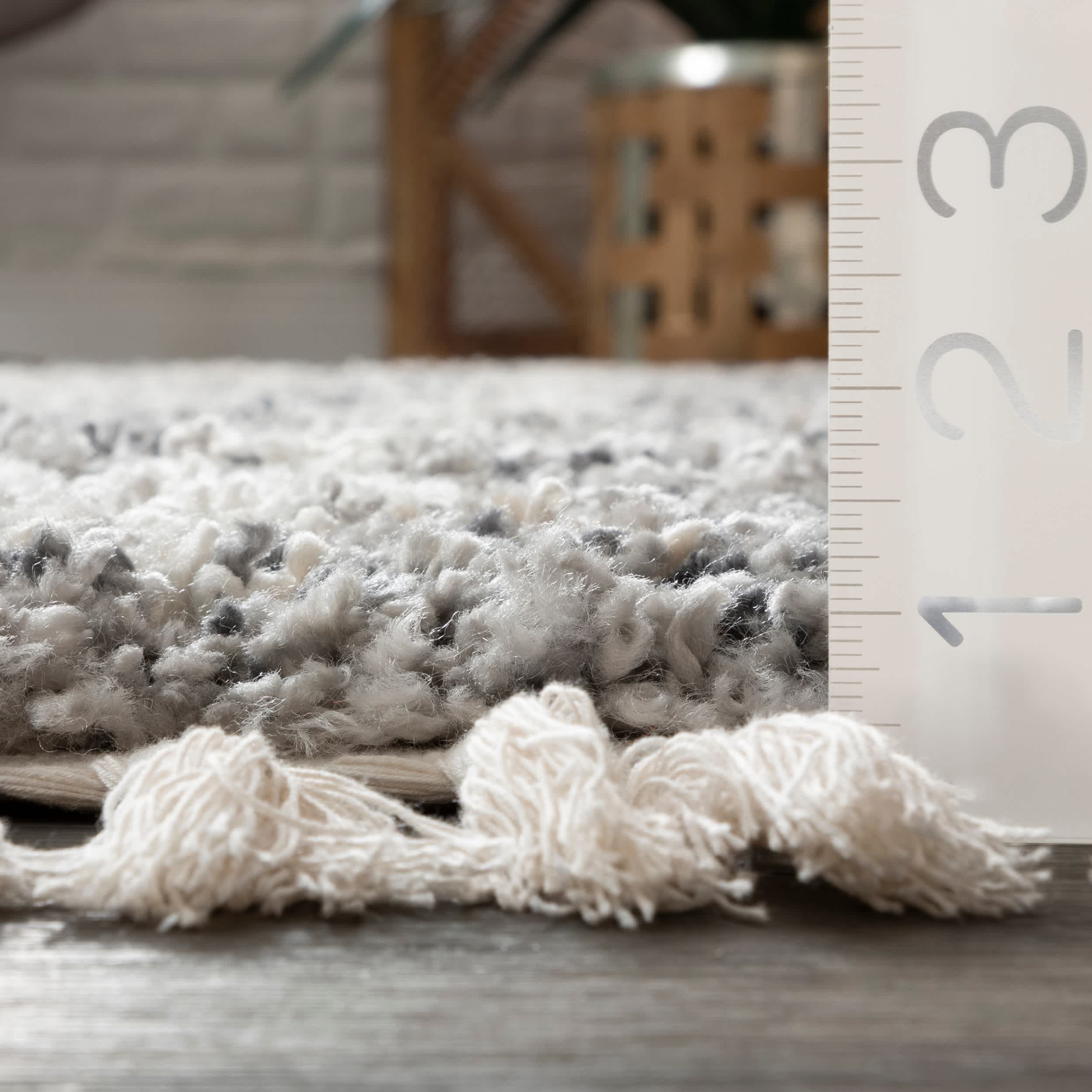Selah Geometric Shag Area Rug - Image 3