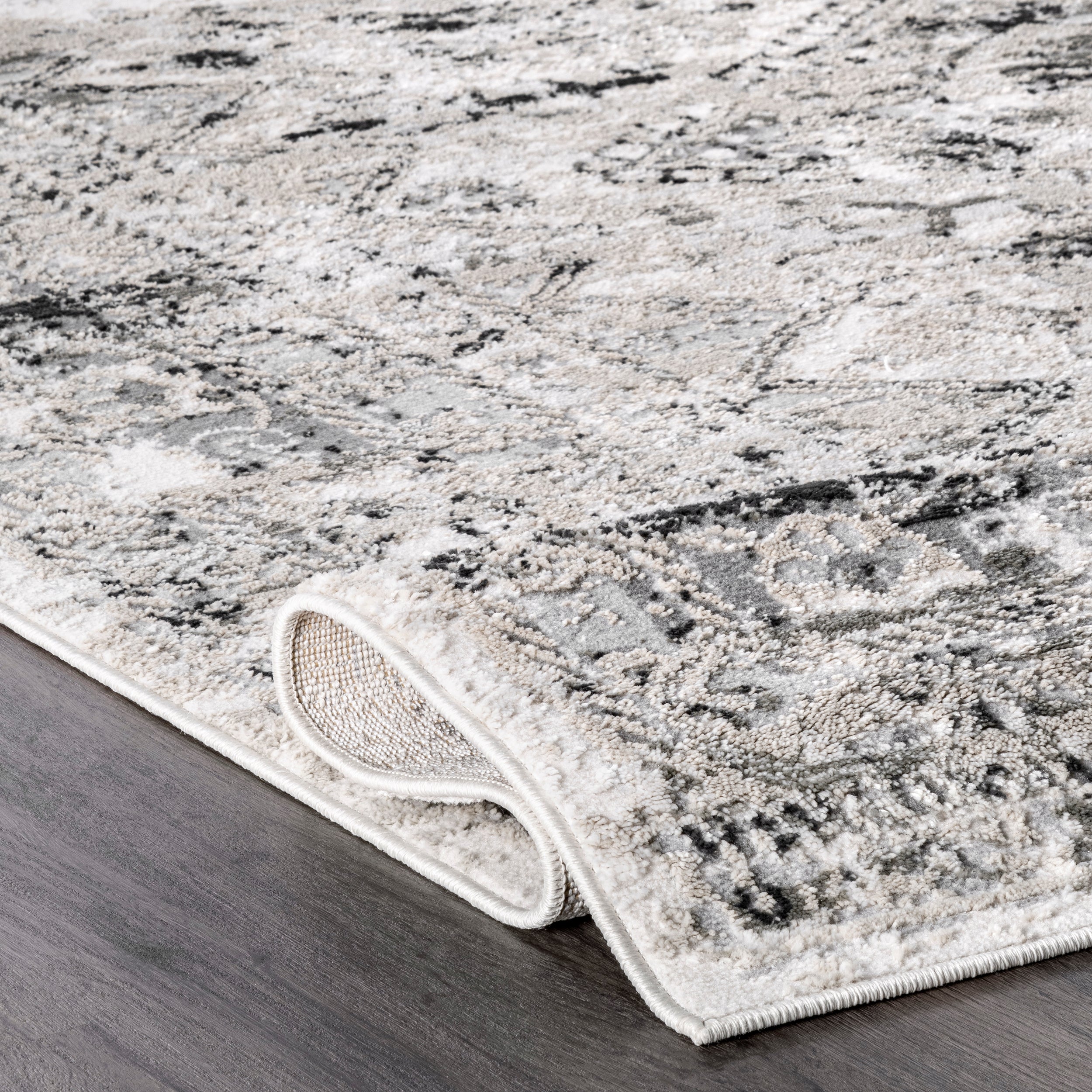 Madisson Vintage Faded Medallion Area Rug - Image 4