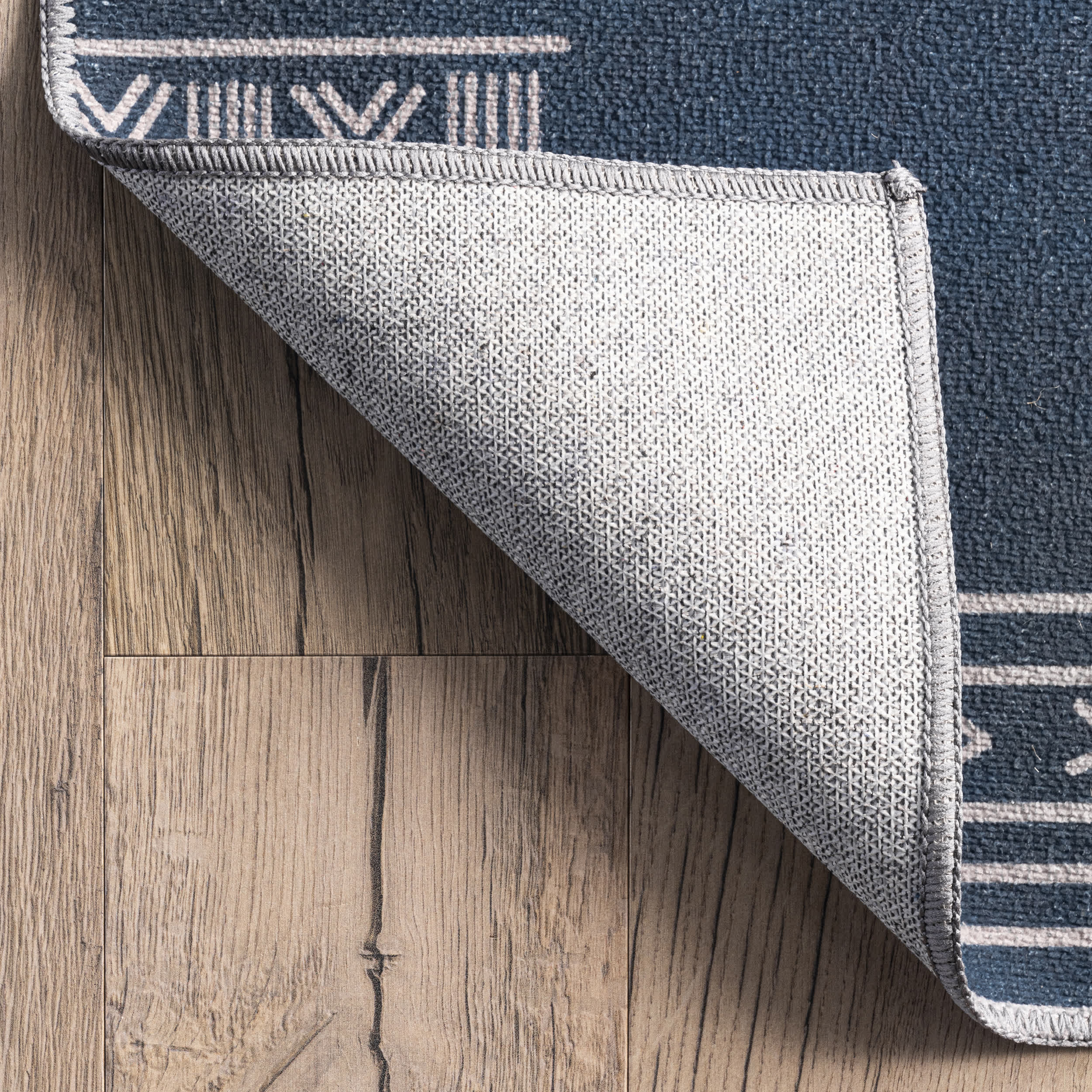 Arina Machine Washable Global Inspired Simplistic Tribal Area Rug - Image 7