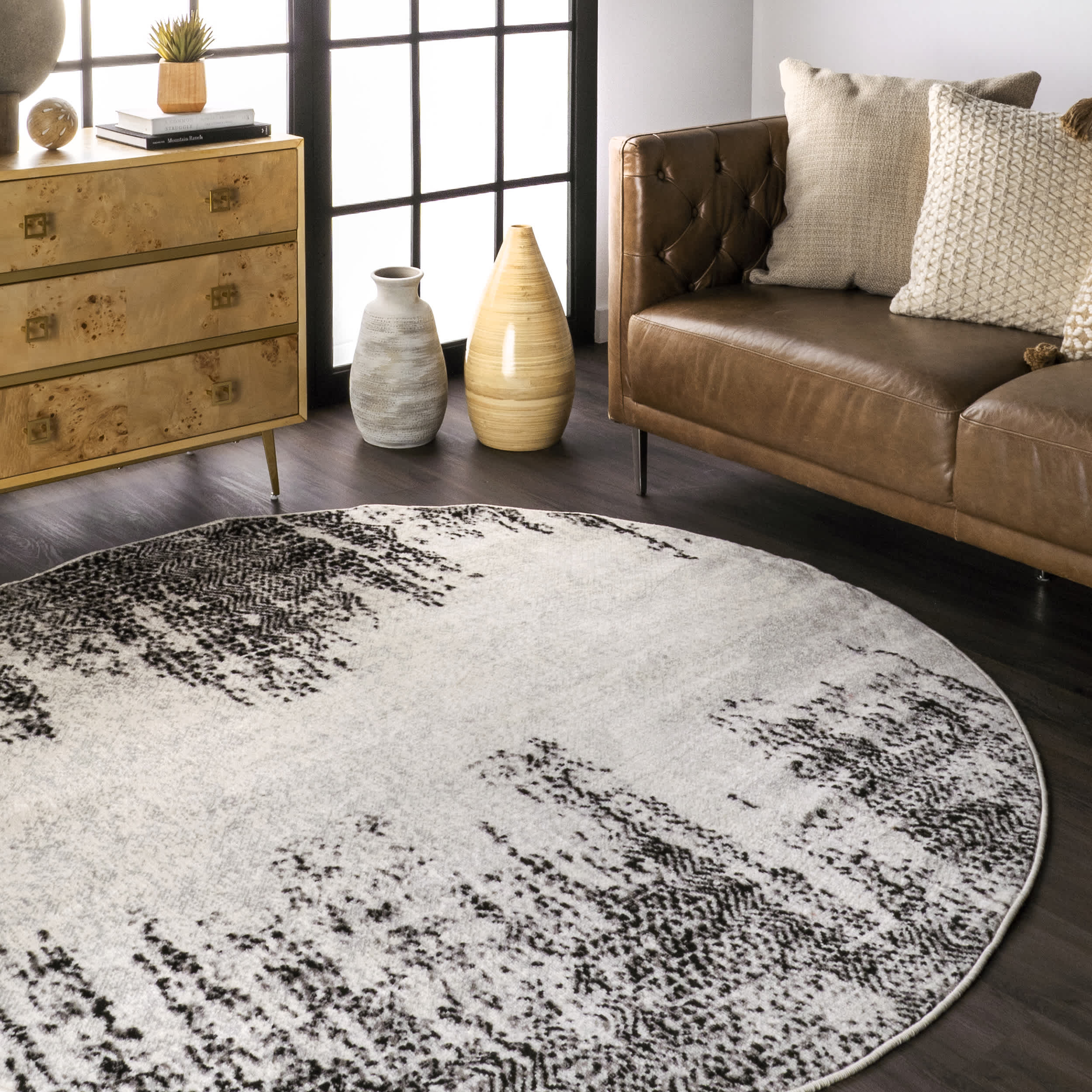 Penelope Faded Tribal Chevrons Area Rug - Image 6