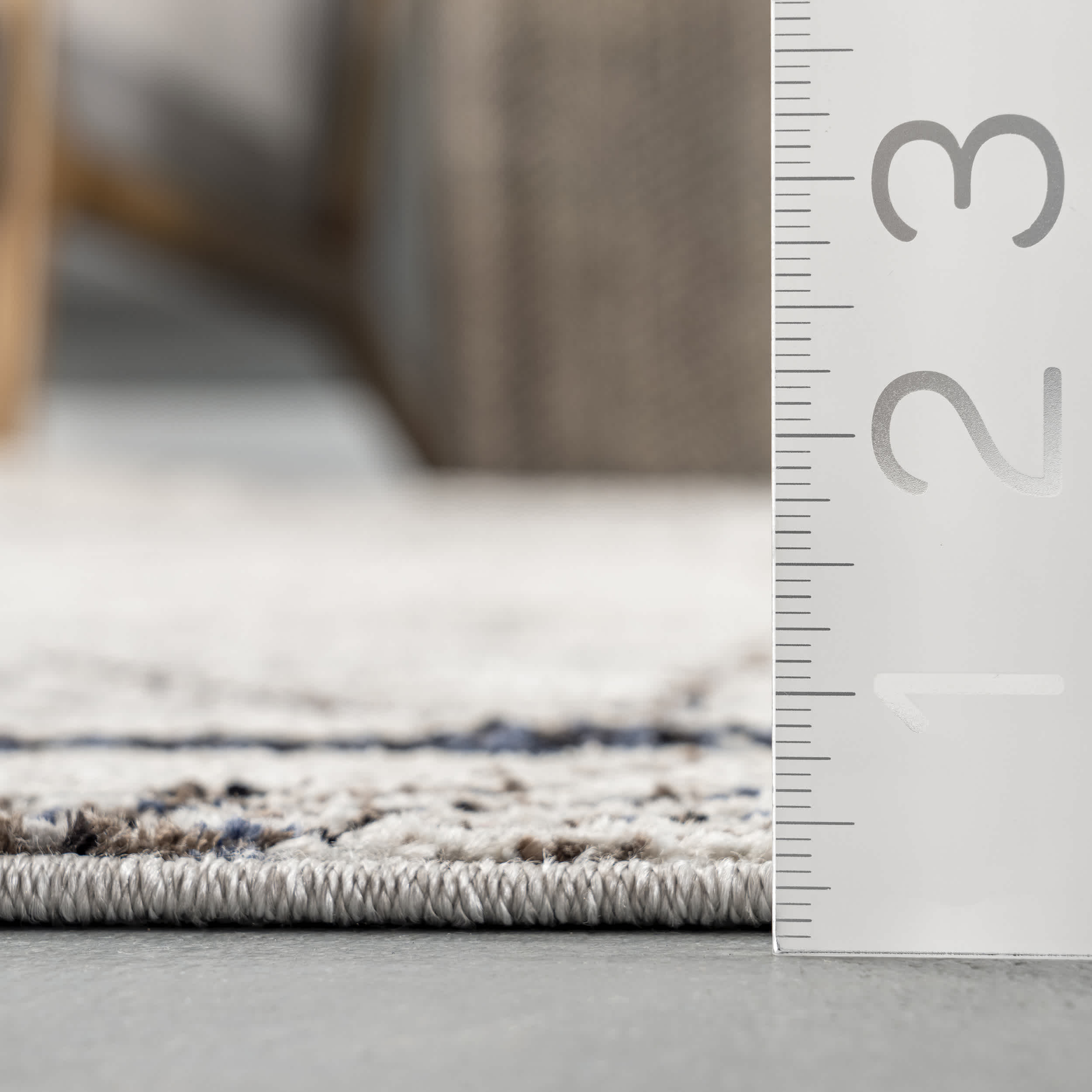 Simone Global-Inspired Moroccan Cotton Blend Area Rug - Image 3