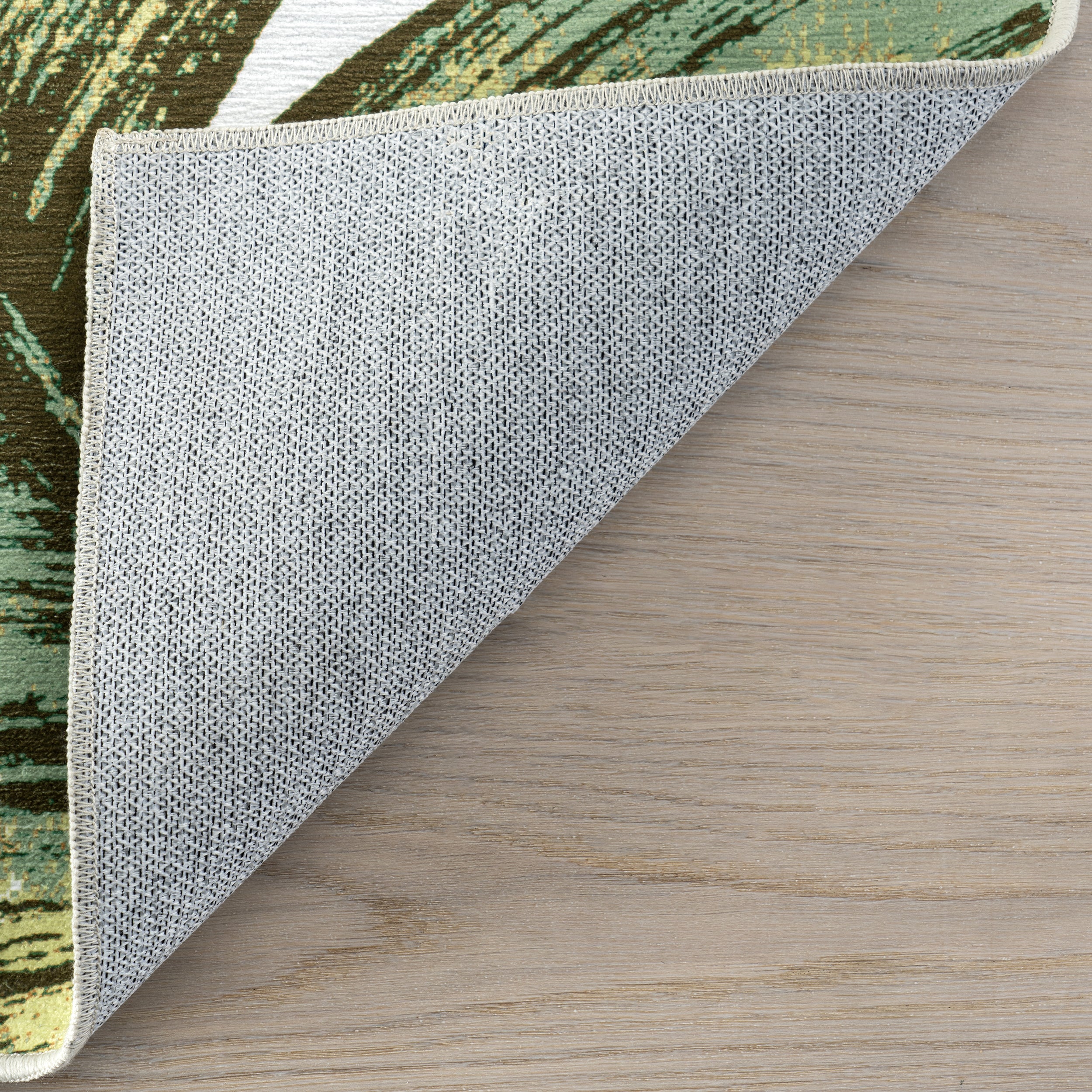 Cyra Splashguard Graphic Machine Washable Area Rug - Image 8