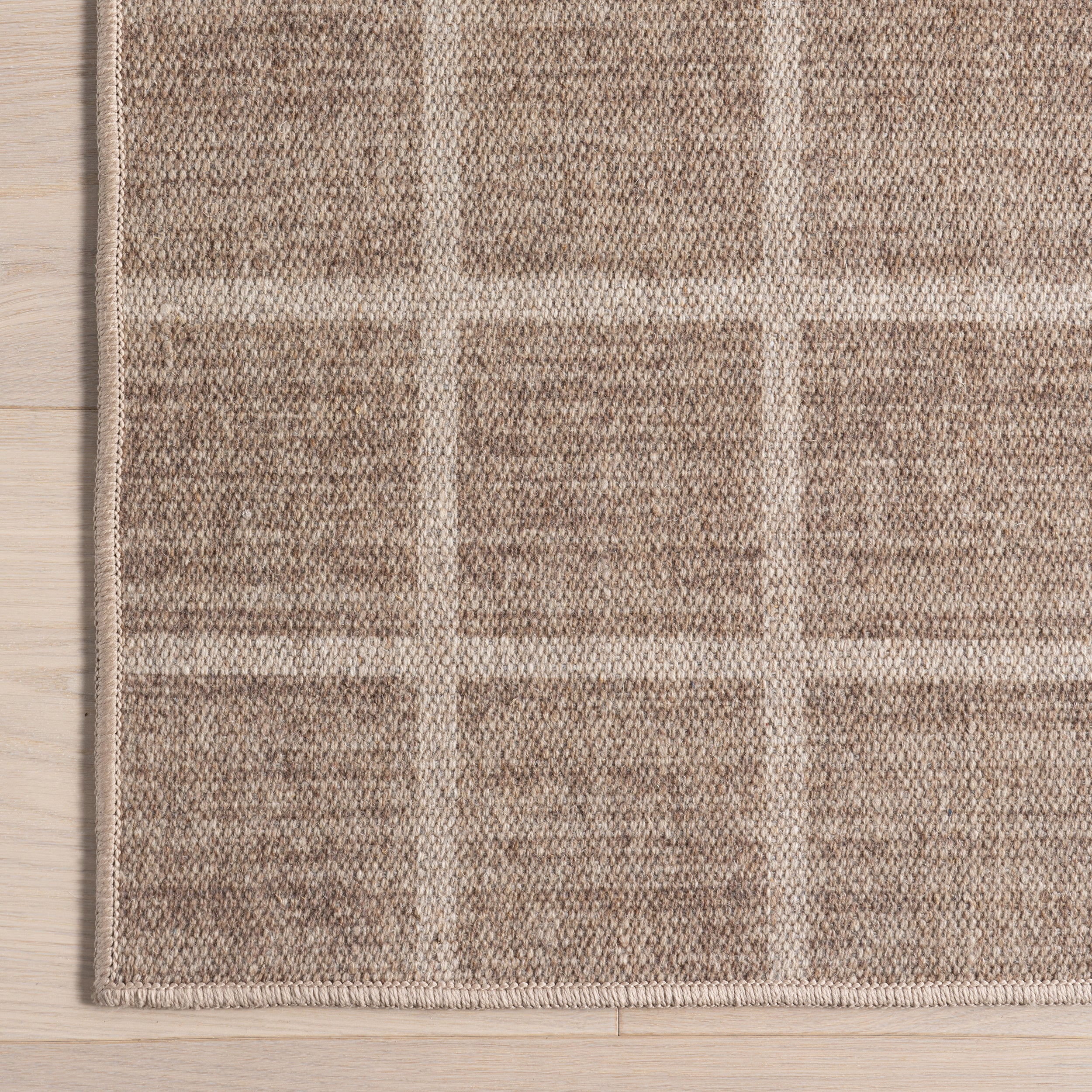 Daena Checkered Machine Washable Area Rug - Image 6