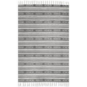 Rasmus Greek Frieze Stripes Area Rug