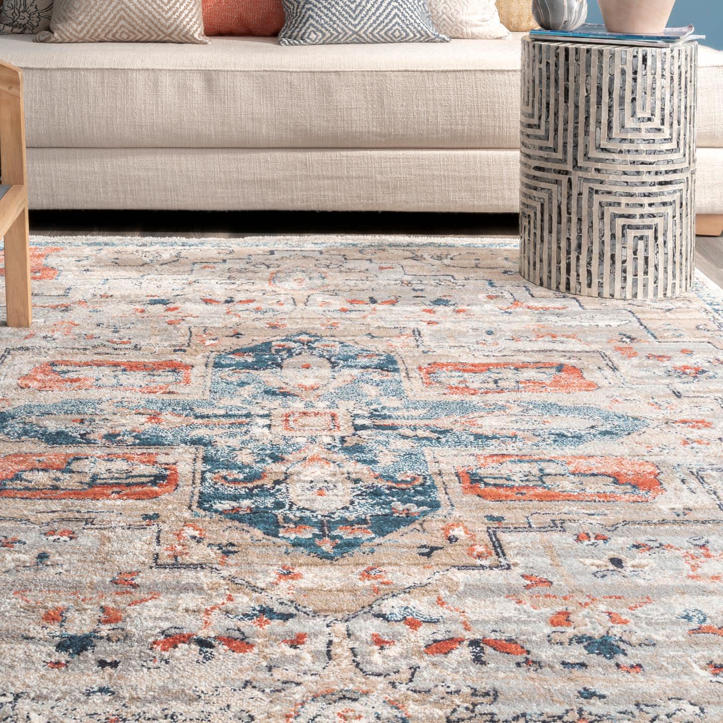 Janessa Croix Medallion Area Rug - Image 4