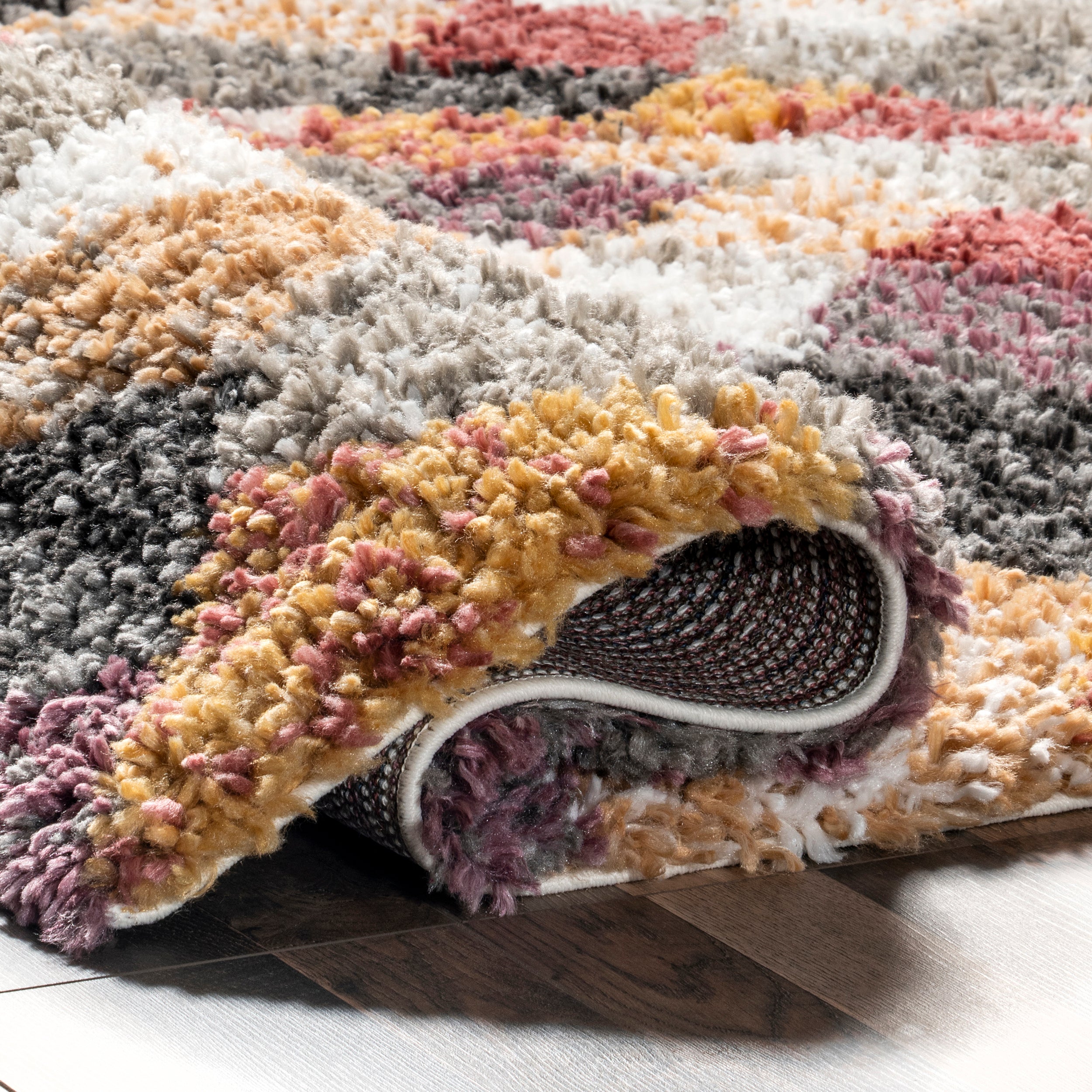 Dabney Abstract Kids Shag Area Rug - Image 4