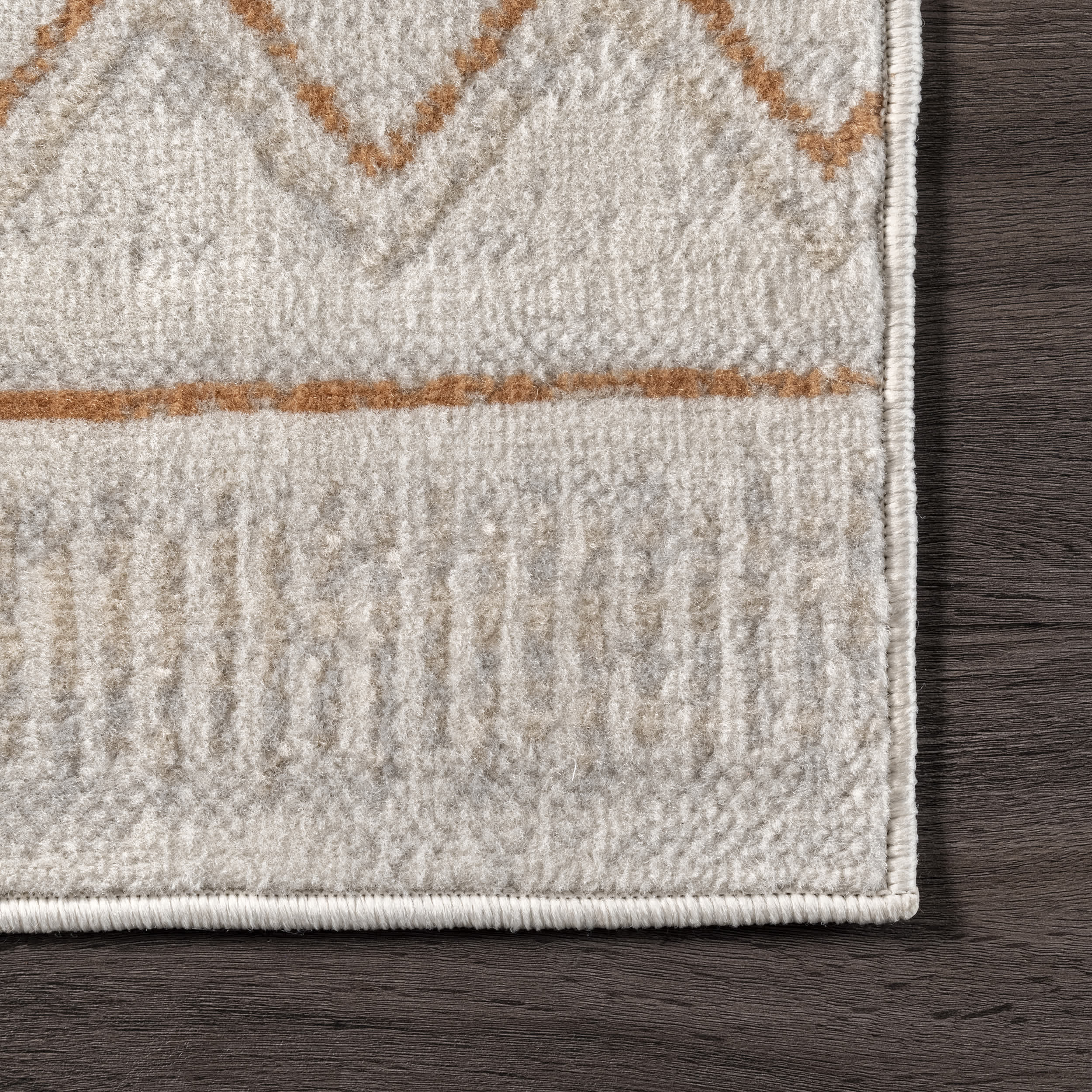 Sevanna Distressed Tribal Trellis Area Rug - Image 5