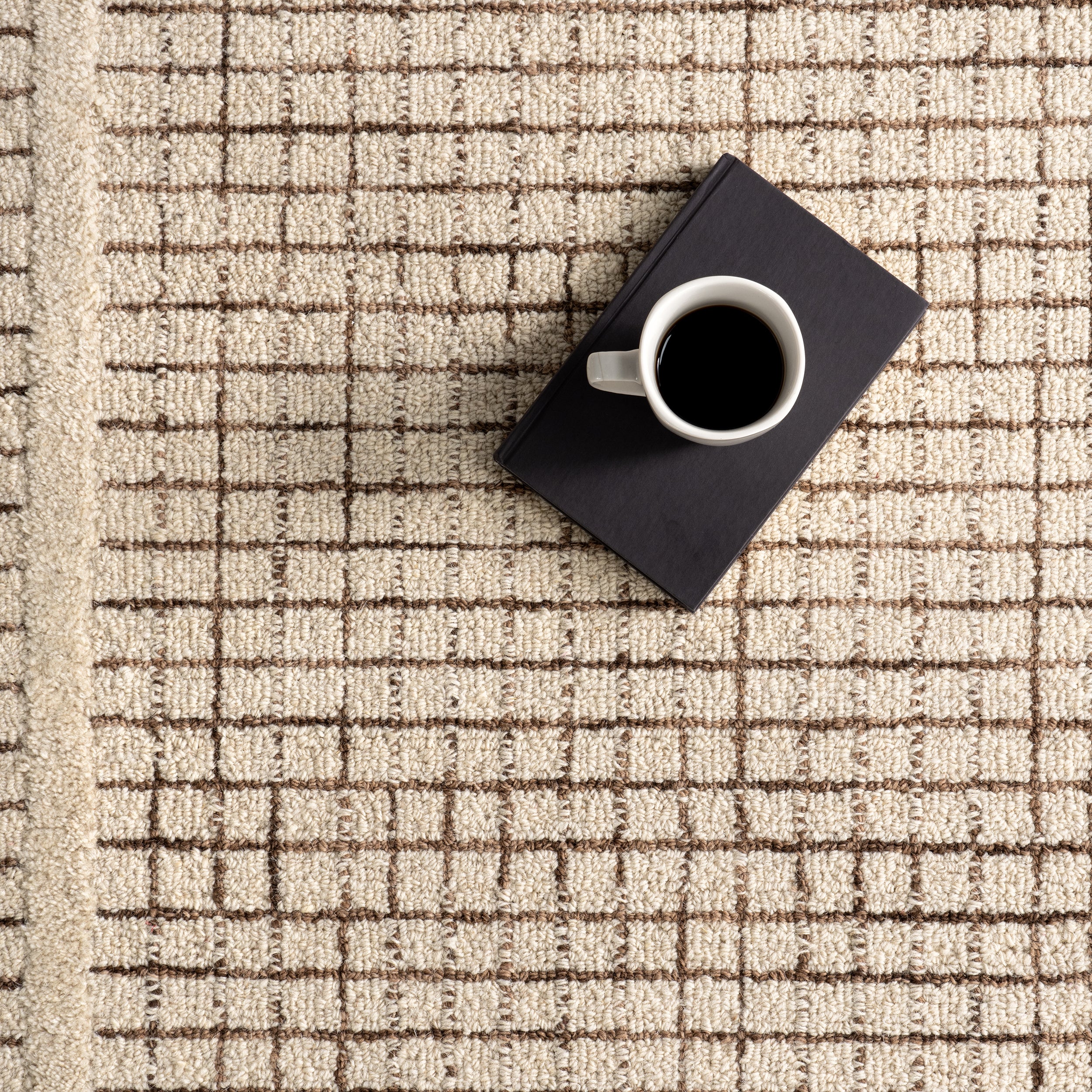 Emaline Geometric Wool Area Rug - Image 16