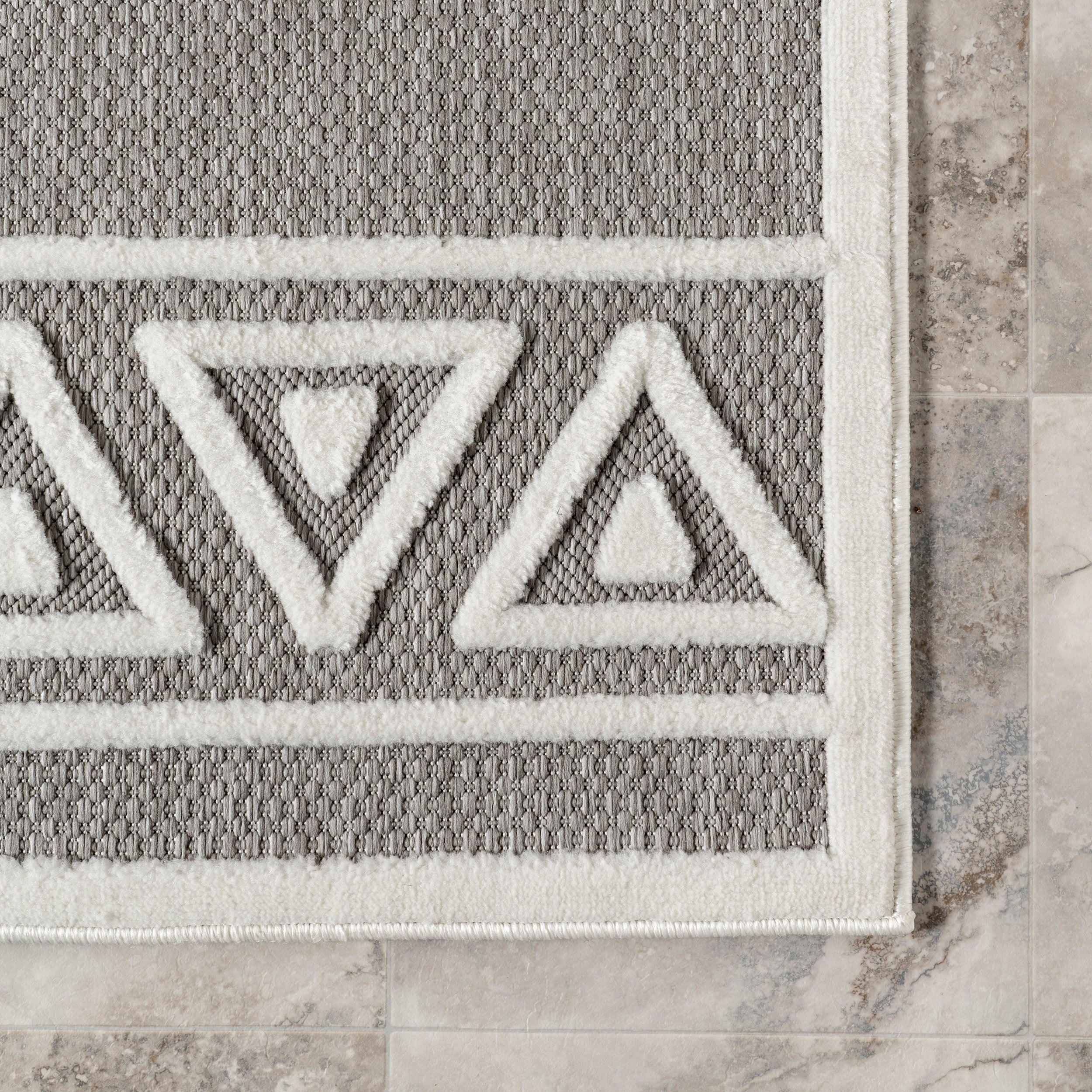 Lanelle Tribal Banded Indoor/Outdoor Area Rug - Image 5