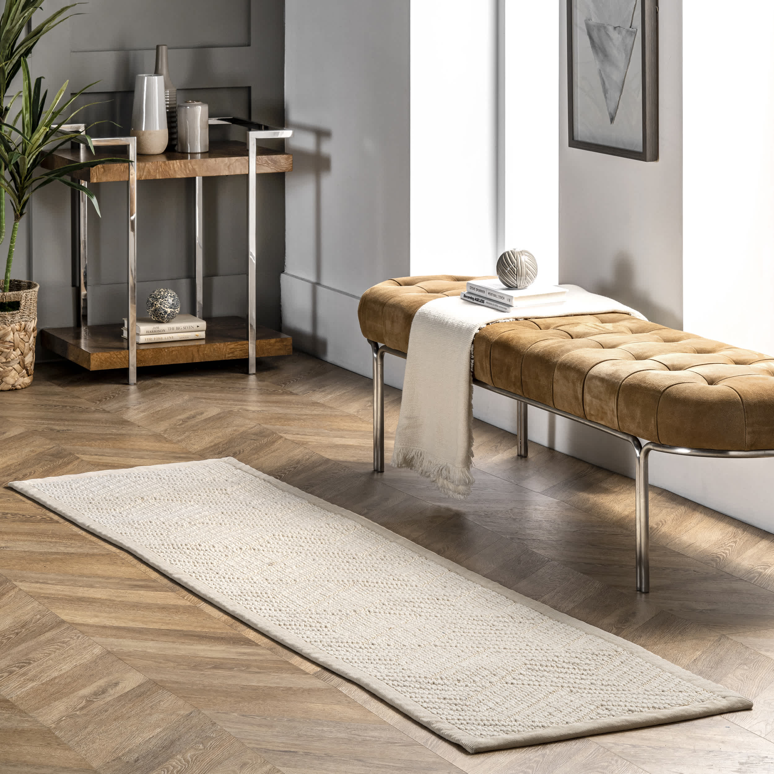 Natural Textured Suzanne Area Rug - Image 5