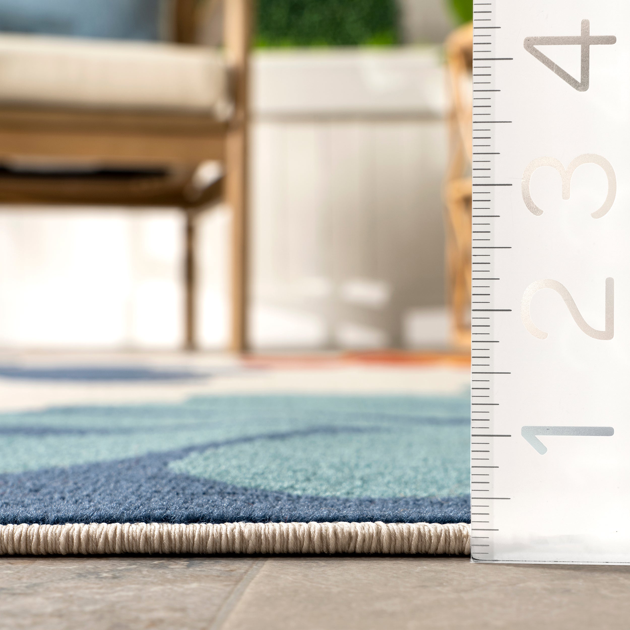 Julissa Colorful Floral Indoor/Outdoor Area Rug - Image 3