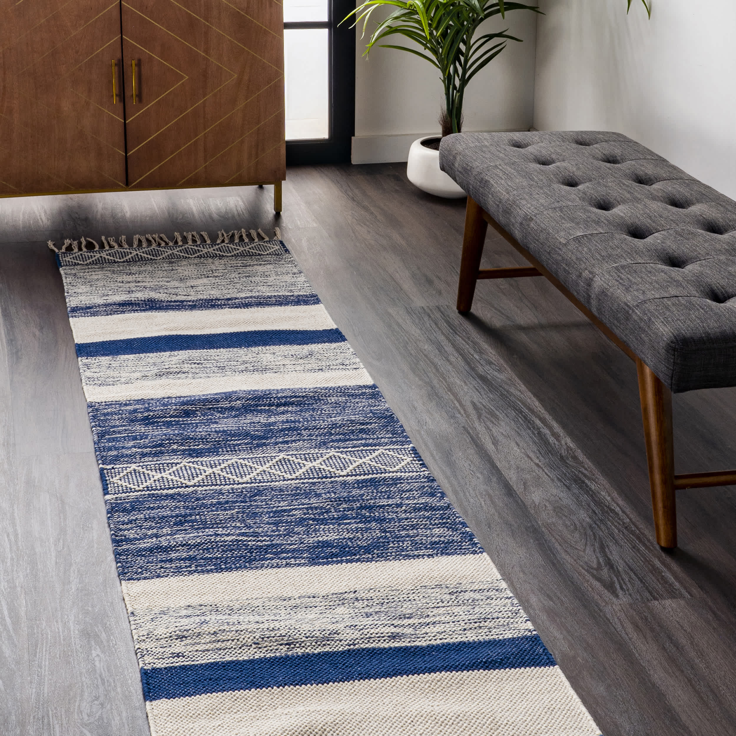 Striped Fringe Angela Area Rug - Image 6