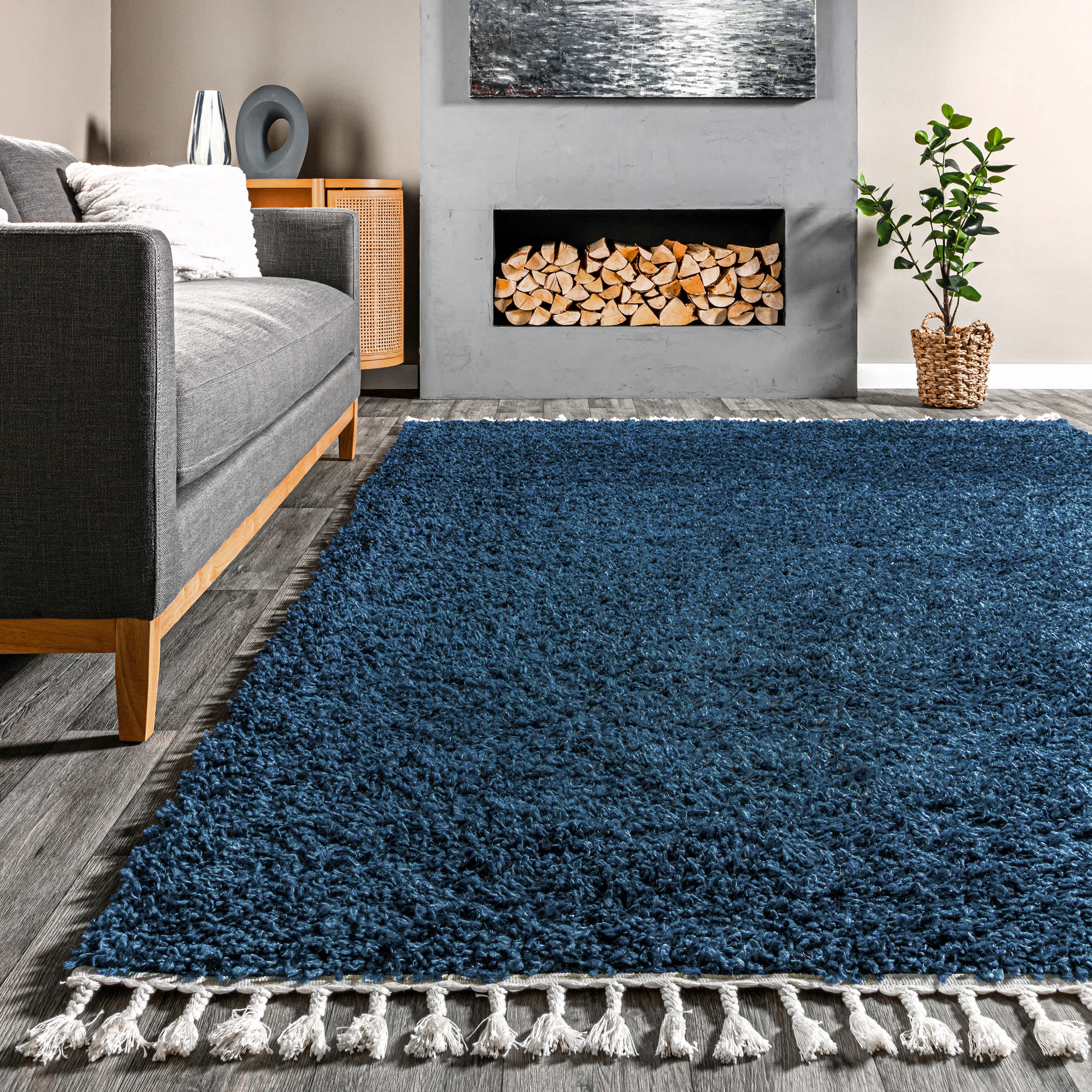 Casual Plush Shag Neva Area Rug - Image 28