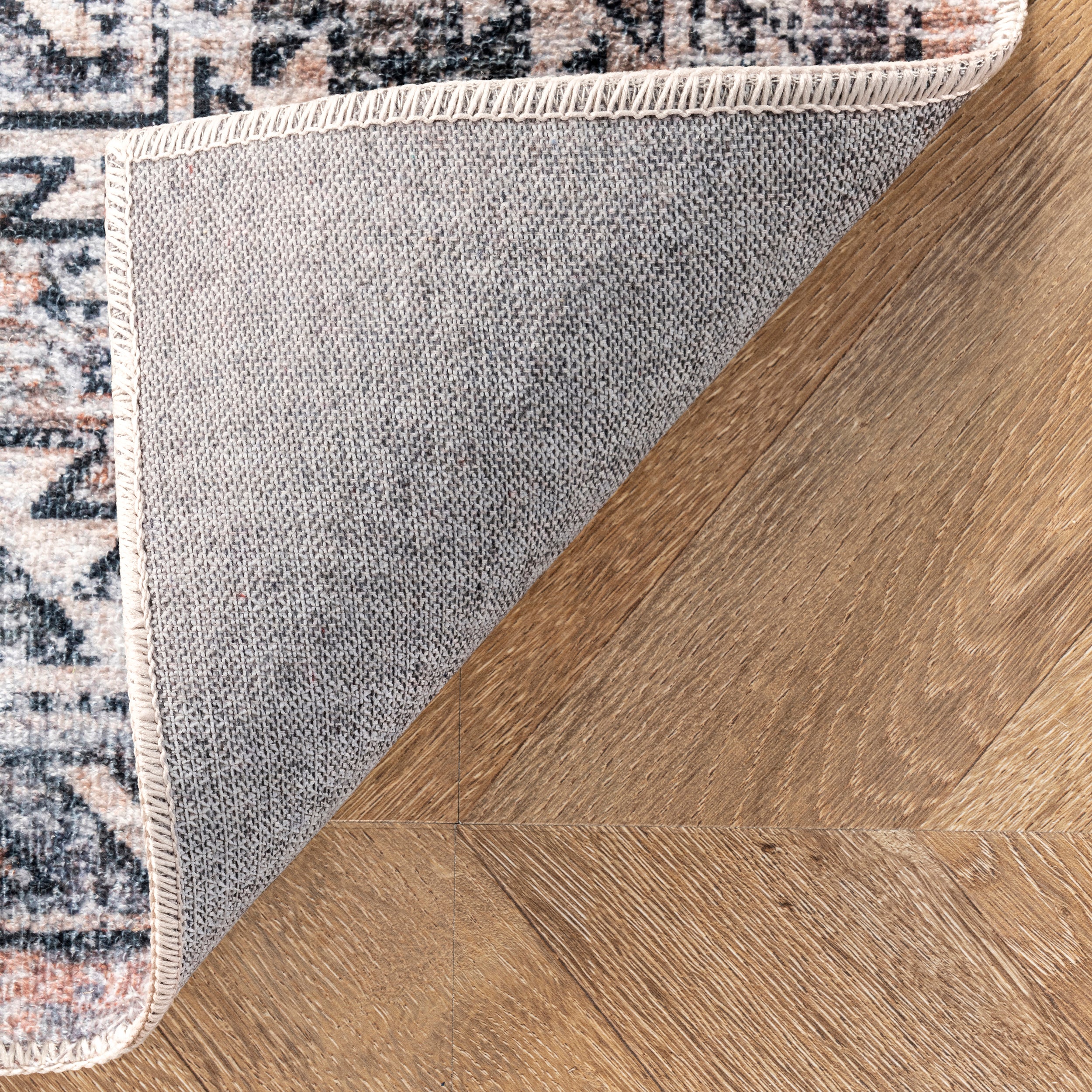 Bowie Machine Washable Tribal Pattern Area Rug - Image 7