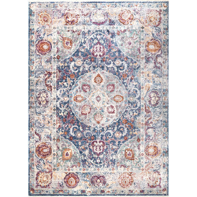 Vintage Glynn Medallion Fringe Area Rug