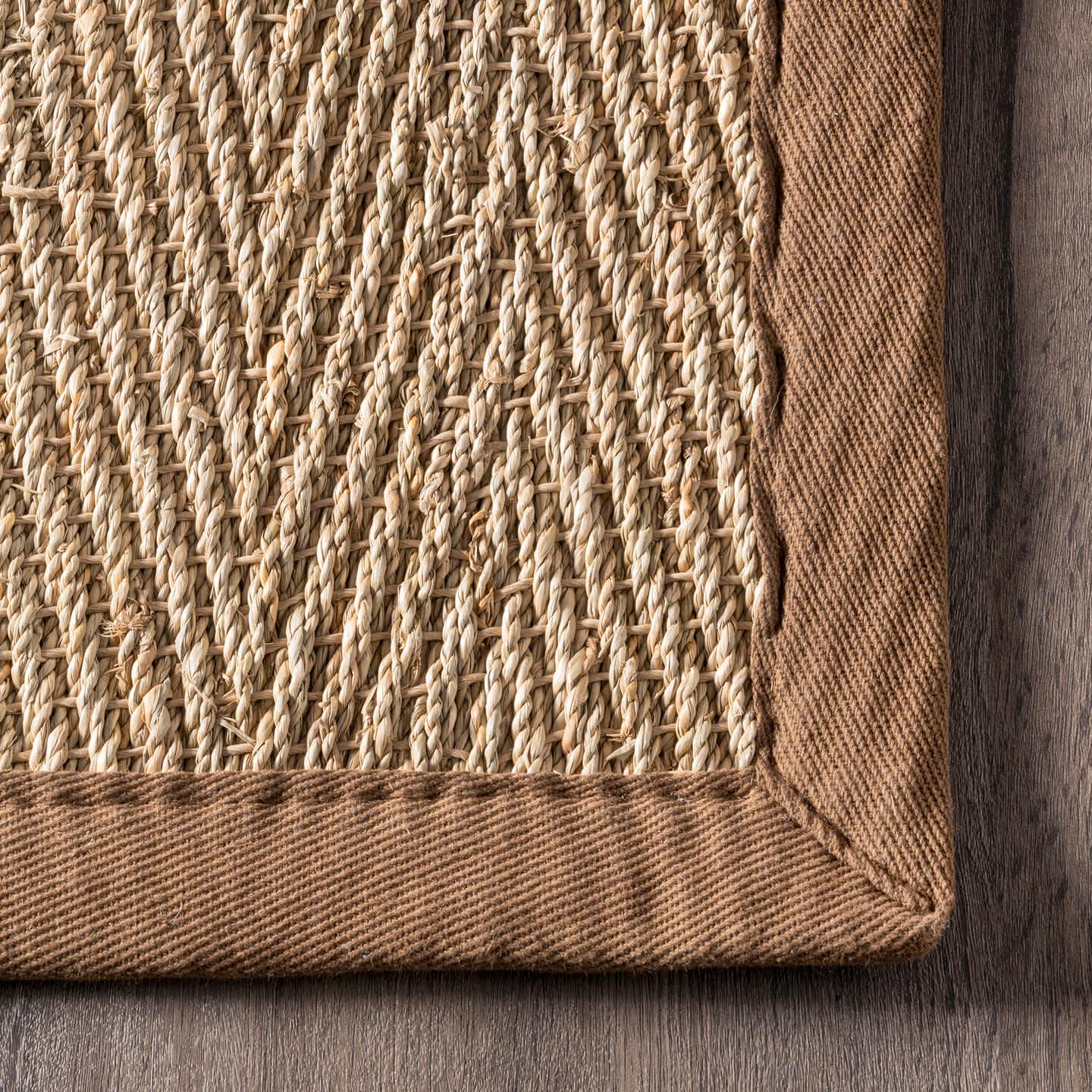 Larnaca Seagrass Herringbone Indoor/Outdoor Area Rug - Image 20