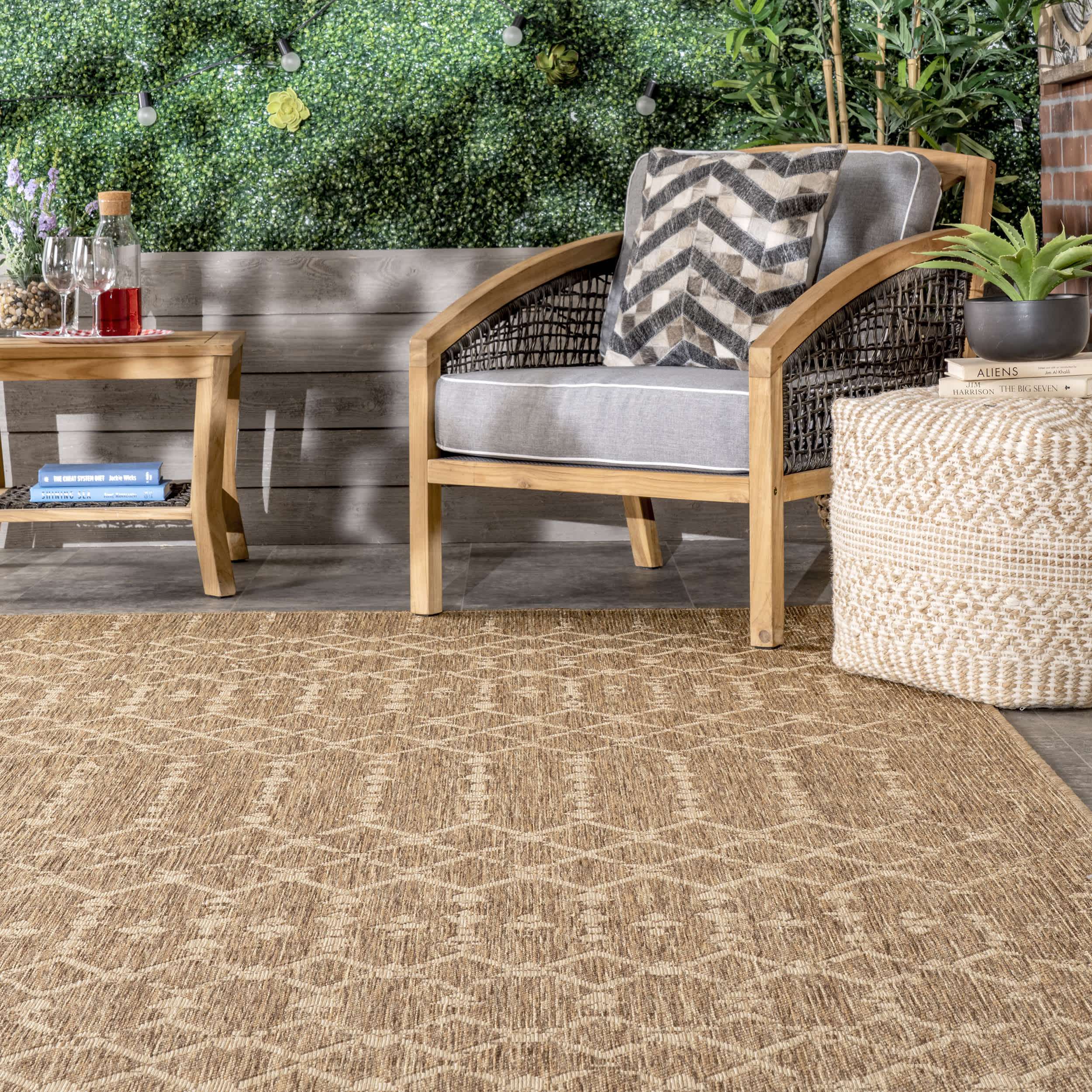 Grayson Moroccan Trellis Indoor/Outdoor Area Rug - Image 26