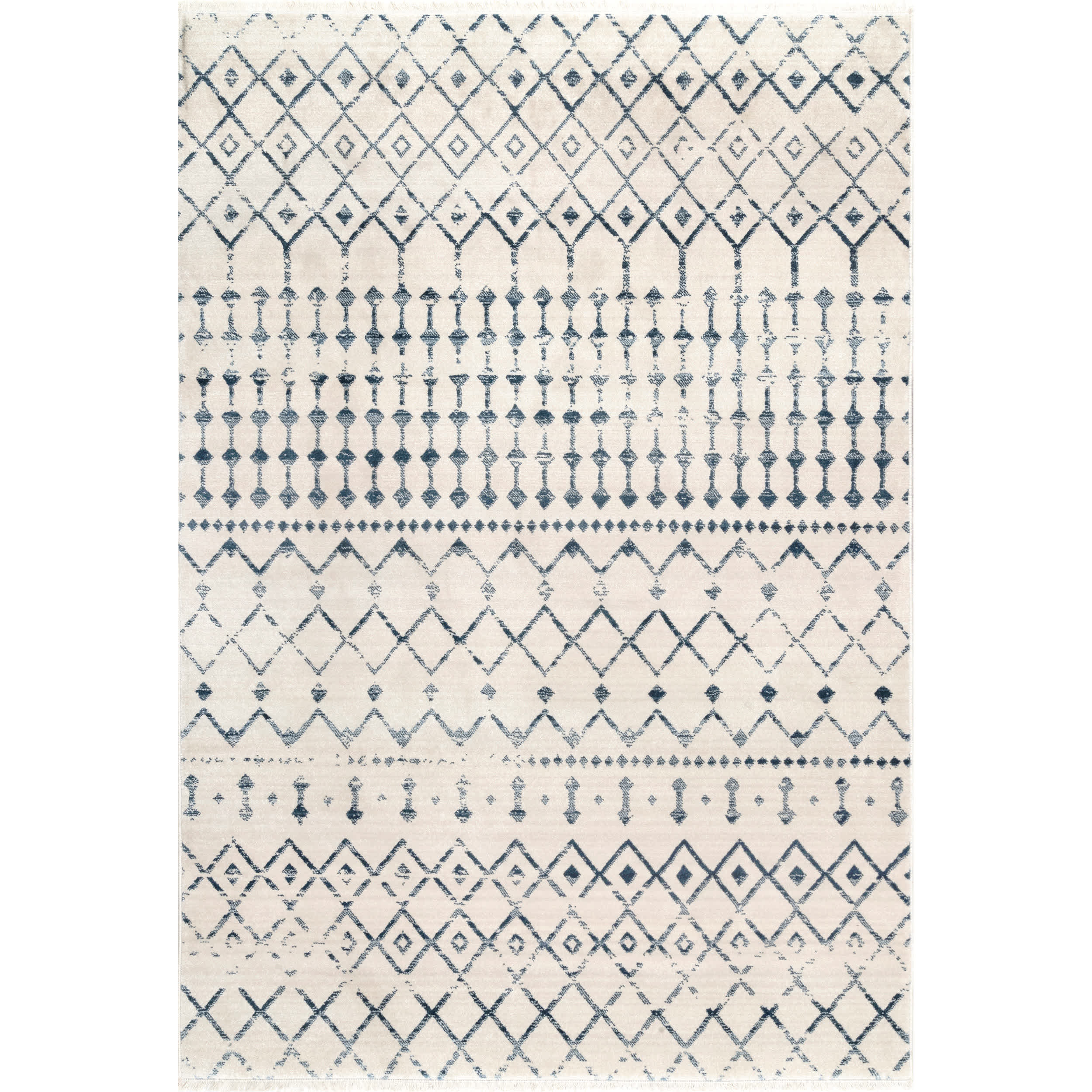 Vintage Kristi Moroccan Fringe Rug