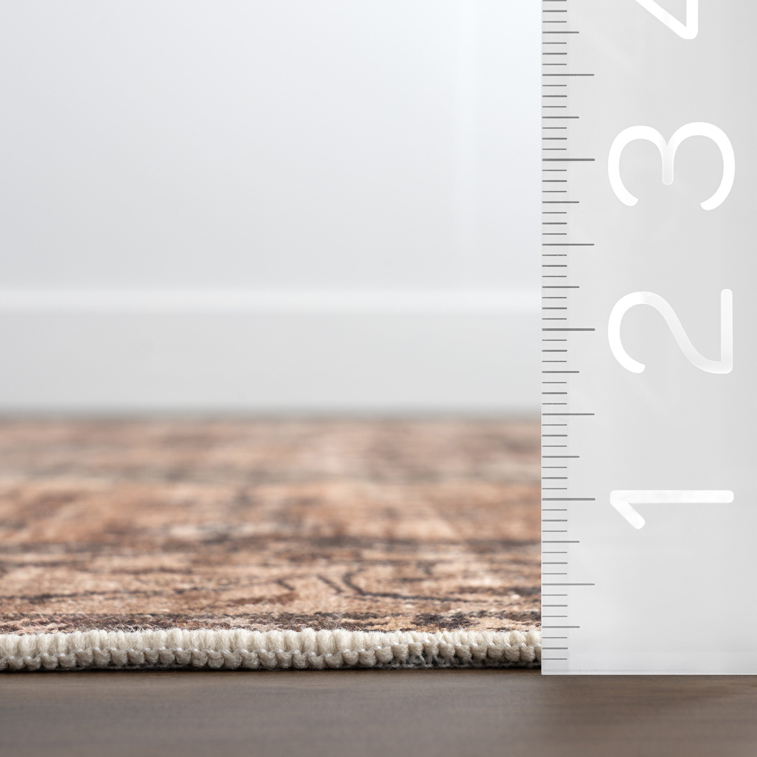 Karrigan Medallion Spill Proof Machine Washable Area Rug - Image 3