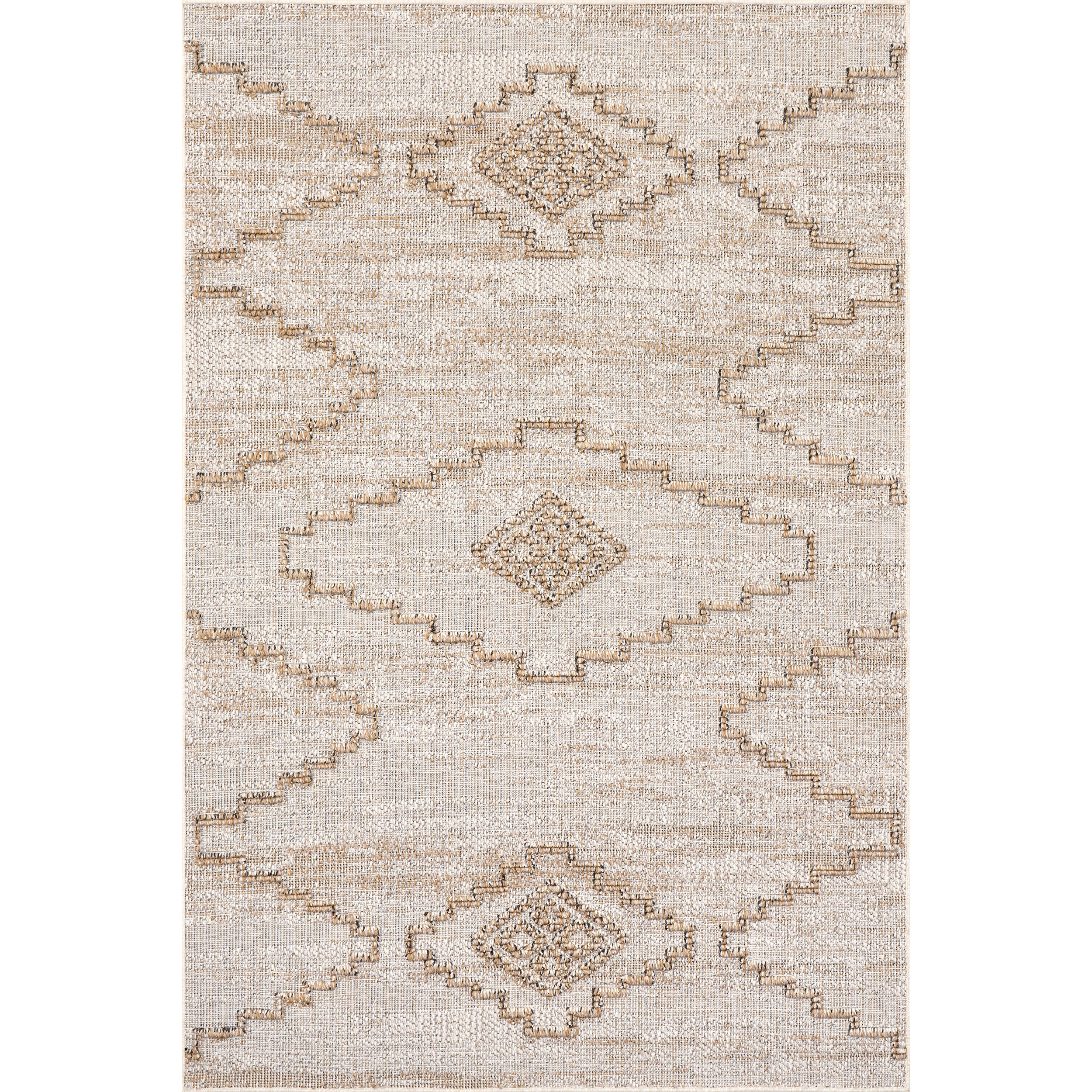 Izetta Southwestern High-Low Indoor/Outdoor Area Rug