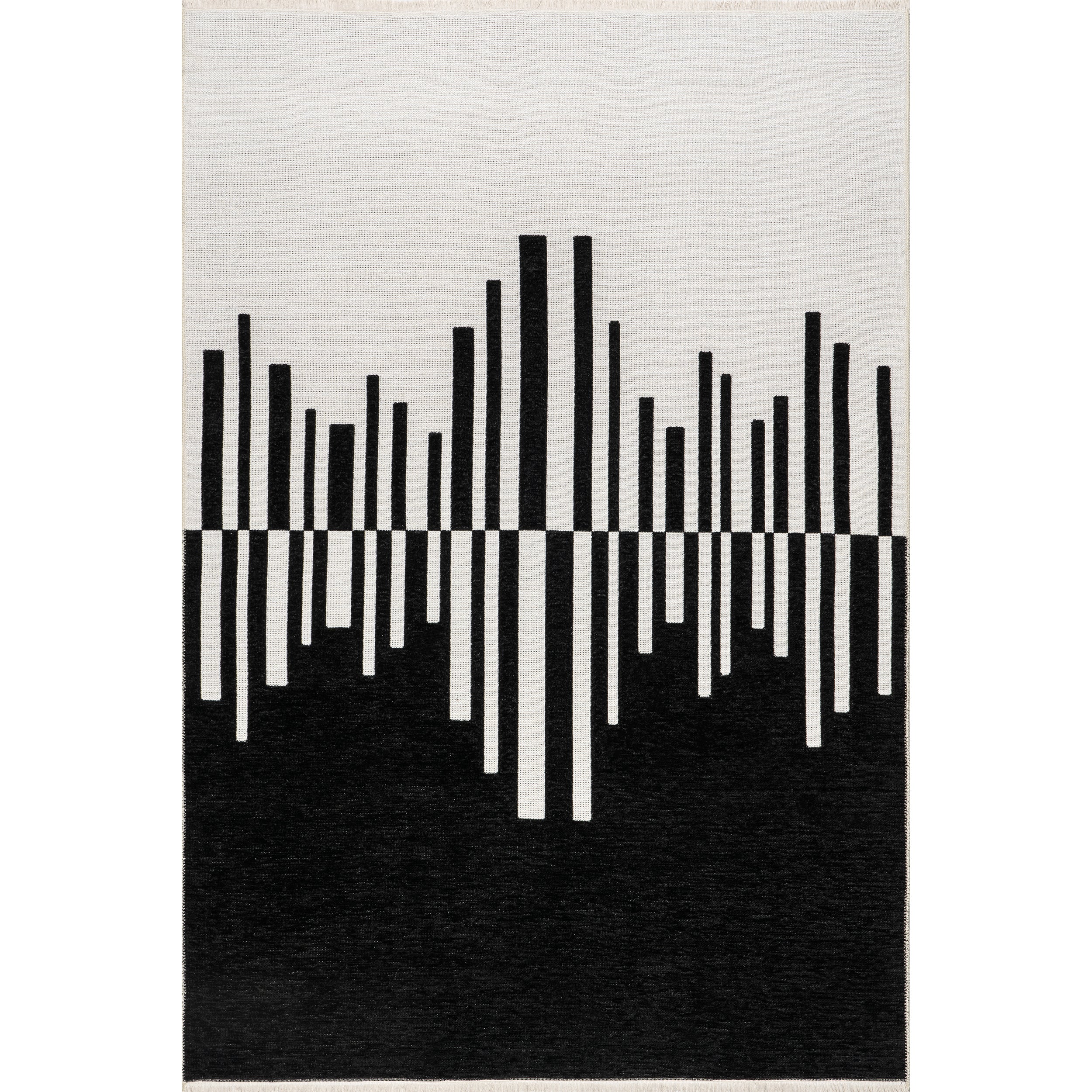 Olea Abstract Machine Washable Area Rug