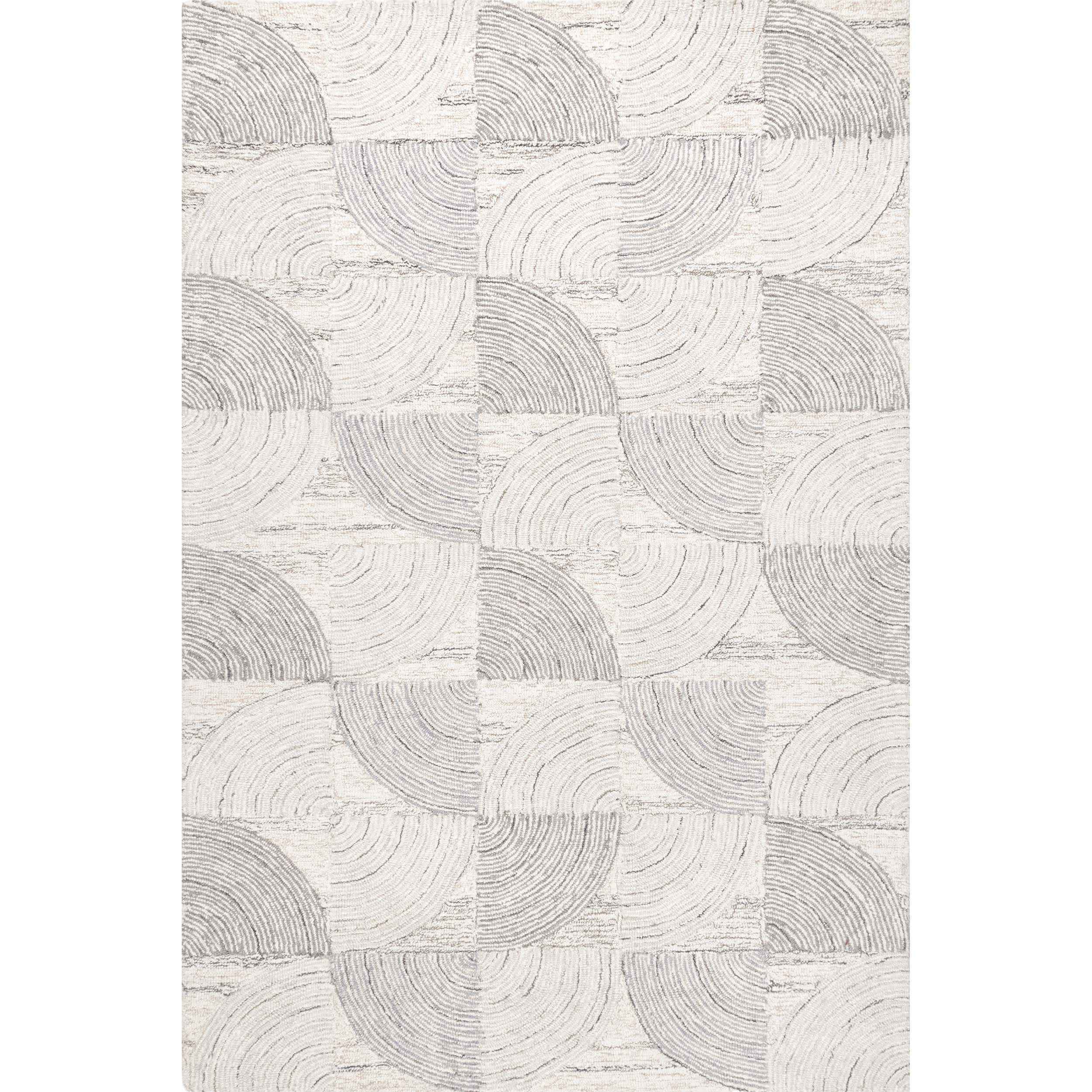 Liv Hand Tufted Wool Geometric Area Rug - Image 10
