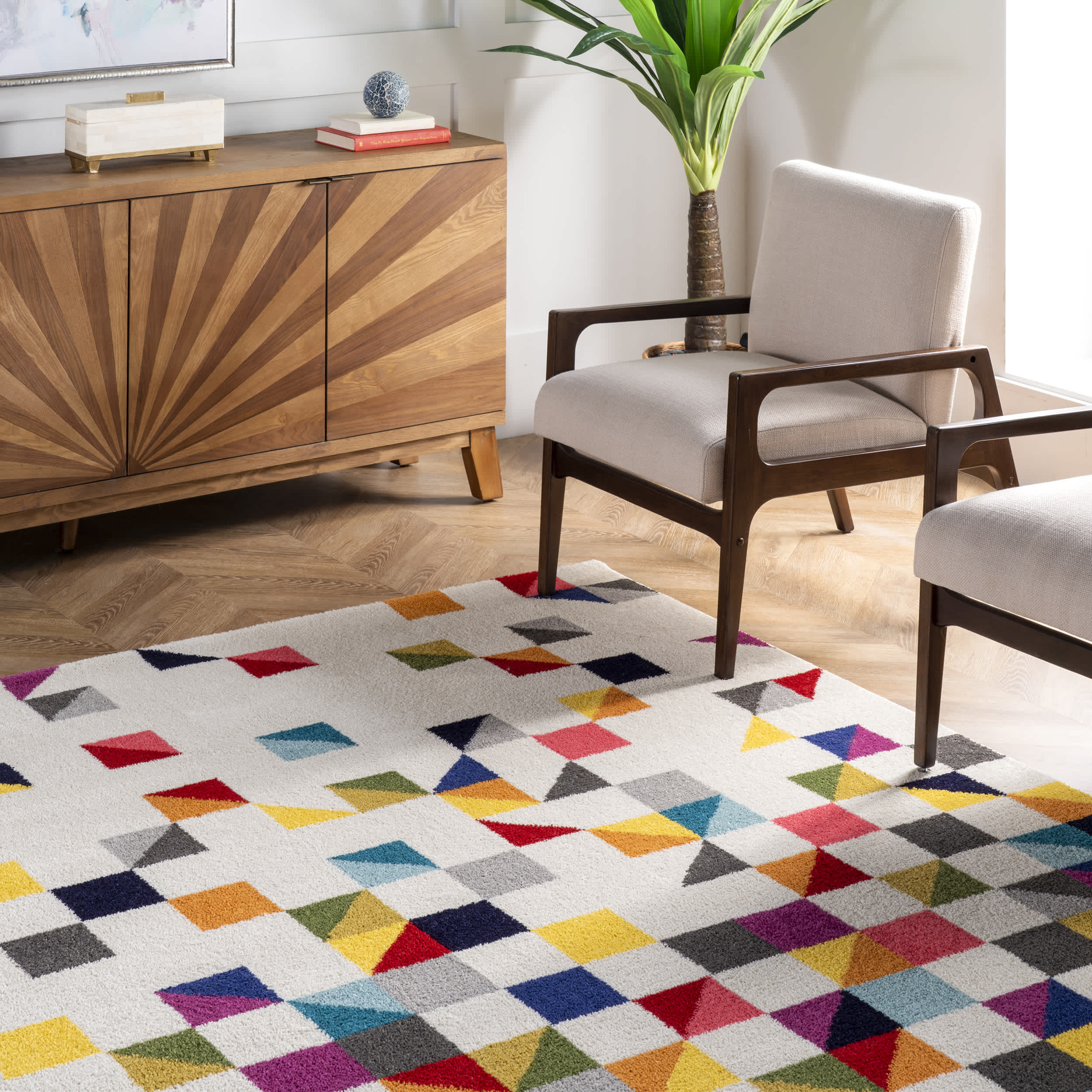 Takisha Triangle Area Rug - Image 9