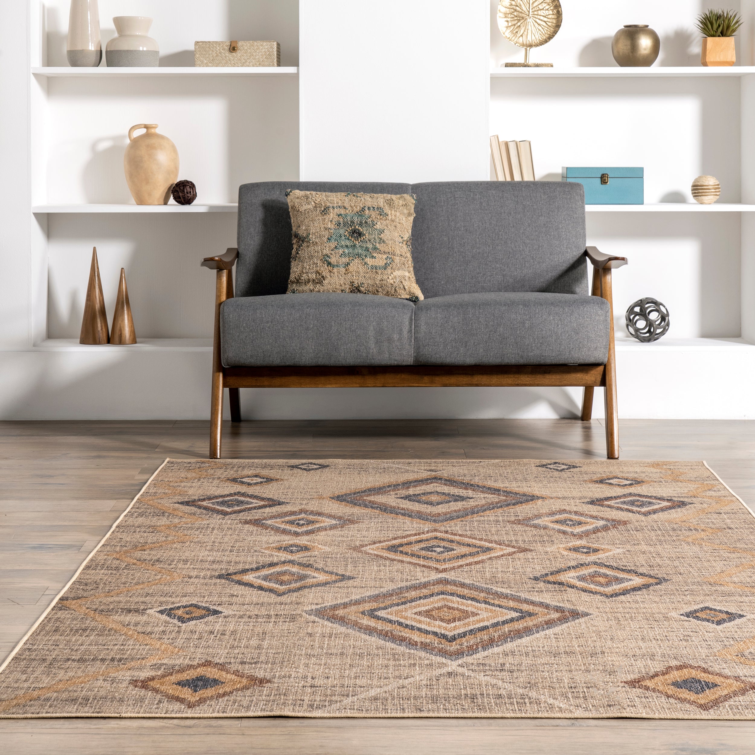 Jonie Bohemian Easy-Jute Machine Washable Area Rug - Image 8